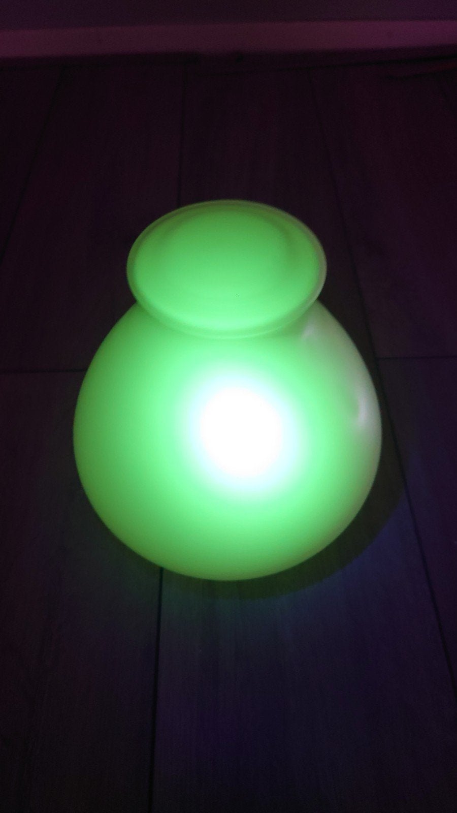 grote uranium lampenkap mat glas, Ophalen of Verzenden