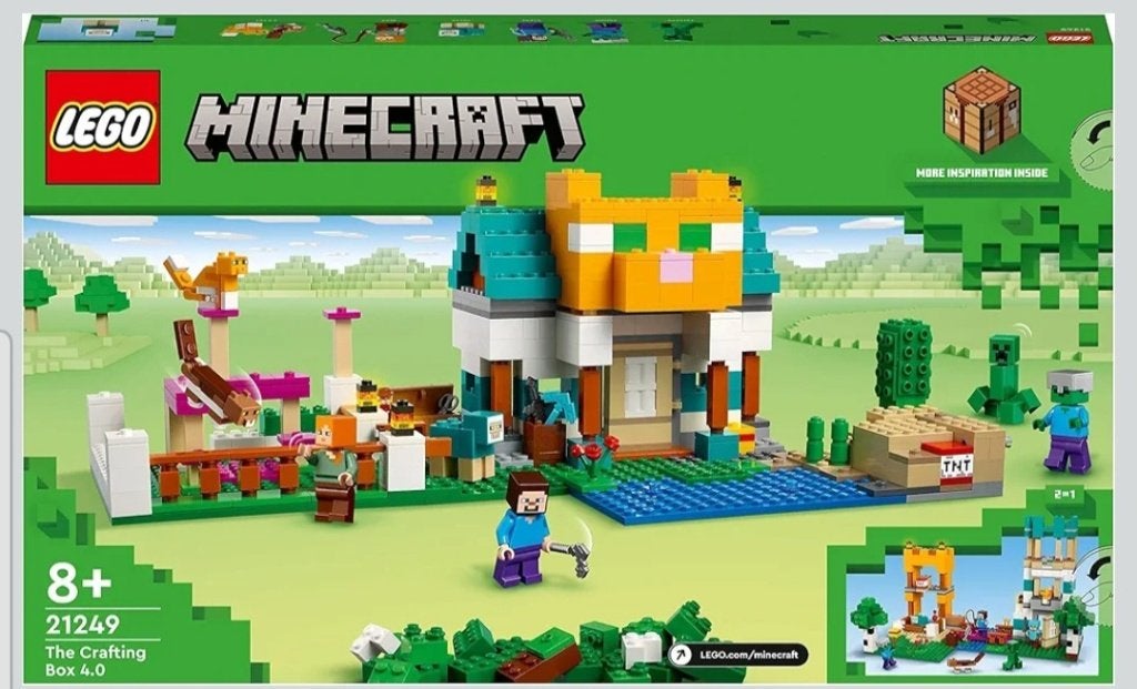 Lego 21249 Minecraft Crafting Box 4.0 (NIEUW in doos), Compleet, Minecraft, Lego, Nieuw