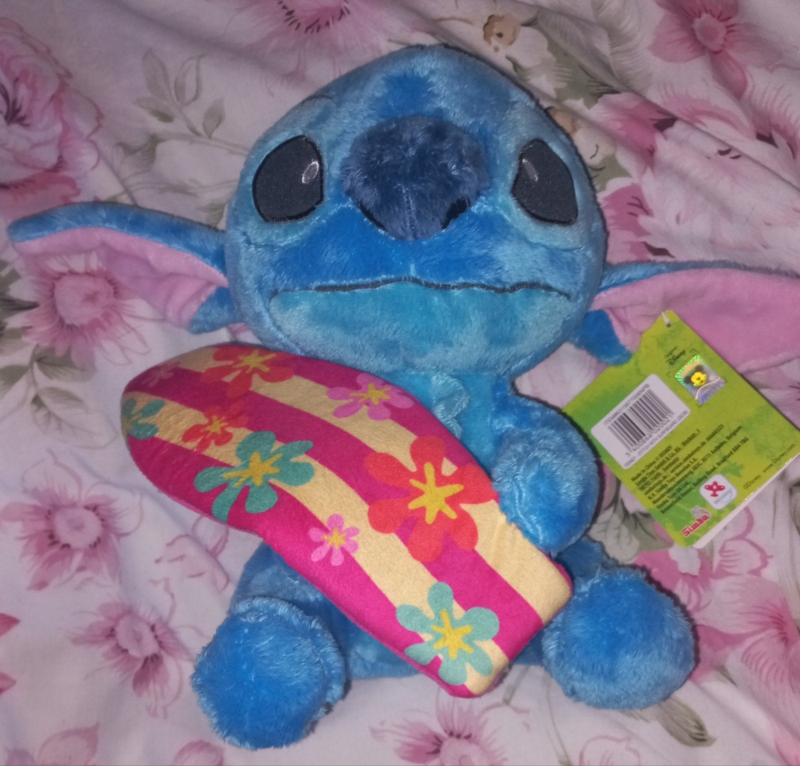 Nieuwe Disney Stitch knuffel met surfboard - Intertoys, Kinderen en Baby's, Speelgoed | Knuffels en Pluche, Ophalen of Verzenden