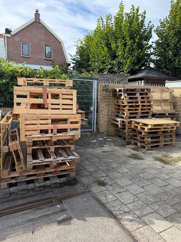 Diverse gebruikte pallets, Ophalen, Gebruikt, 50 mm of meer, Pallet
