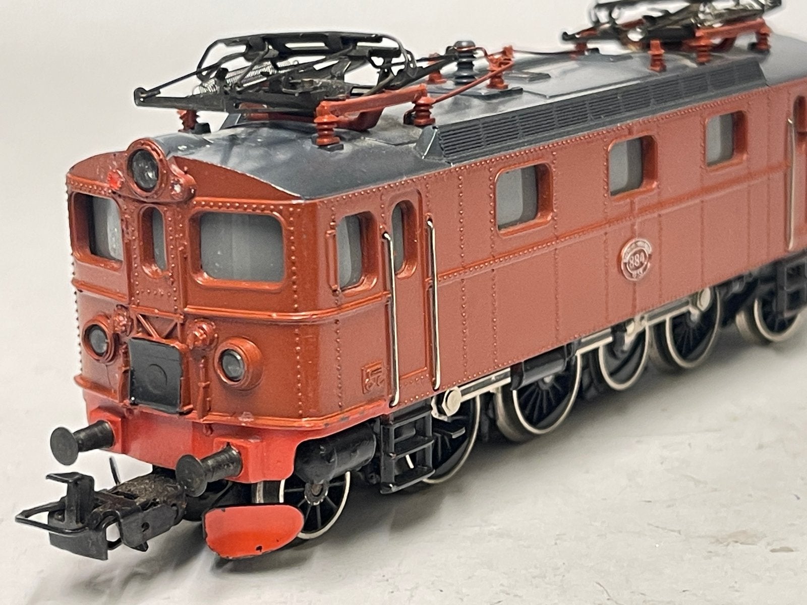 ** NIEUWSTAAT ** Märklin 3030 * SJ * ZWAAR METALEN E-LOC **, Wisselstroom, Locomotief, Ophalen of Verzenden, Zo goed als nieuw