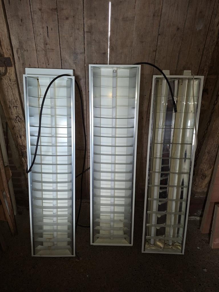 Tl armatuur, wit,ongeveer 120cm bij 30cm 230volt., Ophalen, Gebruikt