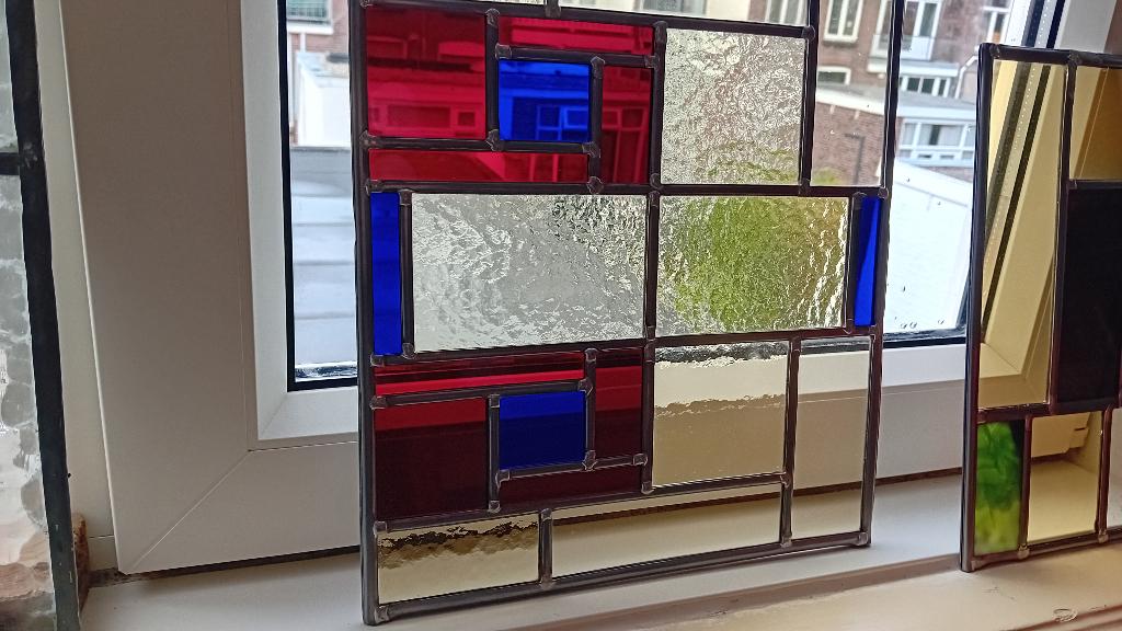 Glas-in-lood, Ophalen