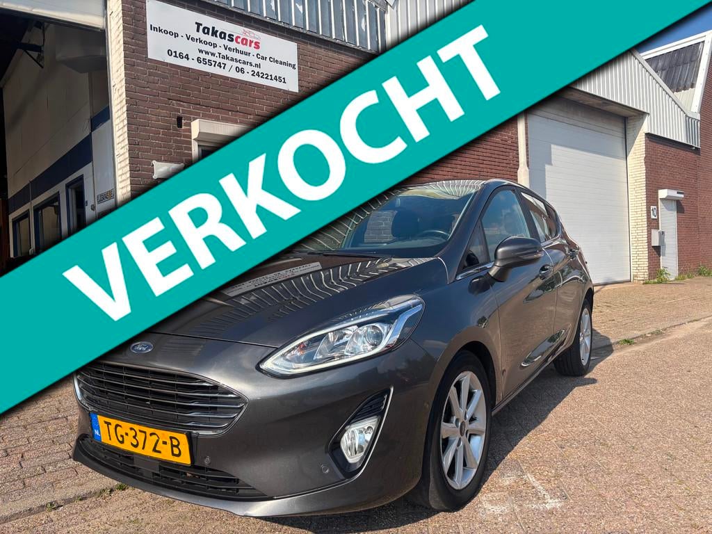 Ford Fiesta 1.5 TDCi Titanium NAVI&AIRCO&NAP, Voorwielaandrijving, 86 pk, Gebruikt, 4 cilinders
