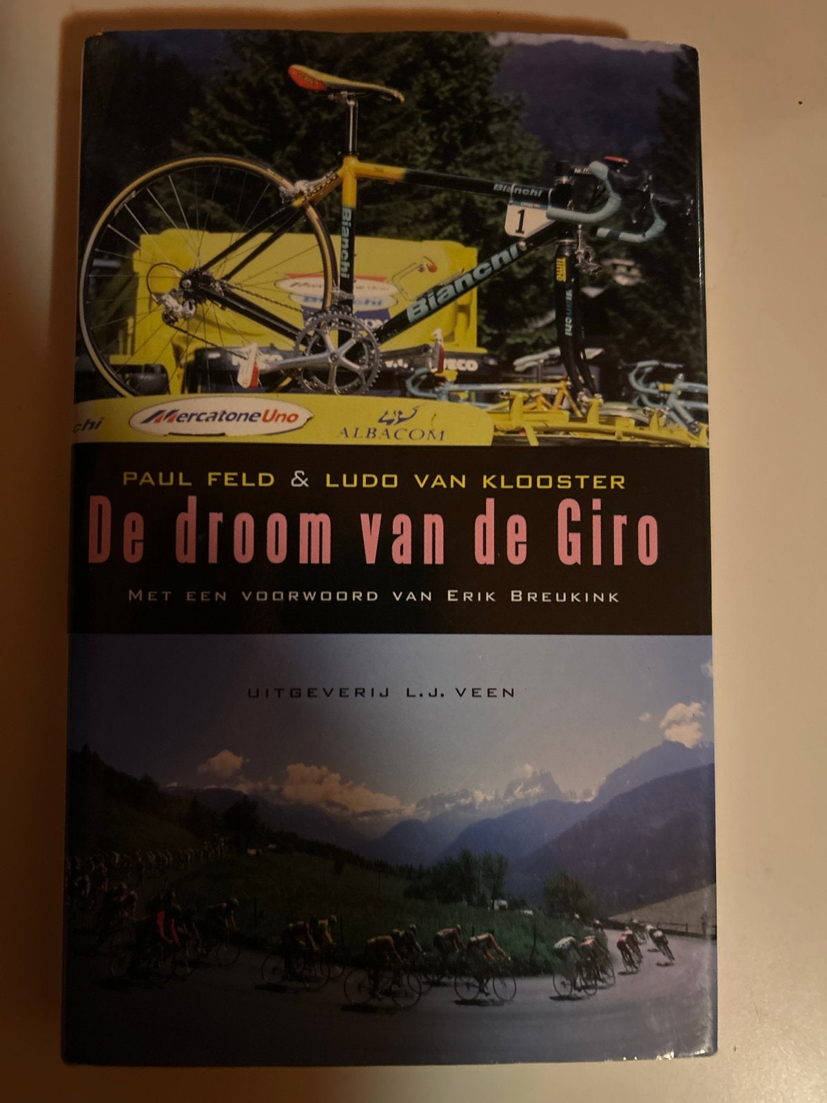 De droom van de Giro - Wielrennen boek, Ophalen of Verzenden, Gelezen, Lopen en Fietsen