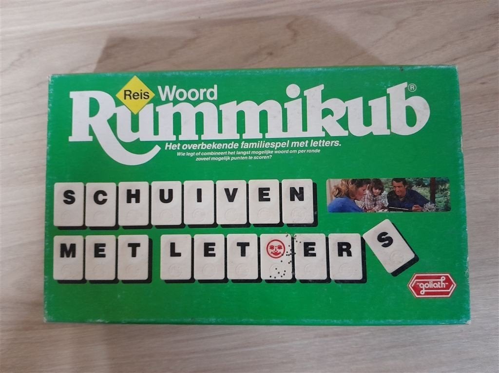 Reis woord rummikub - s1395, Verzenden, Zo goed als nieuw