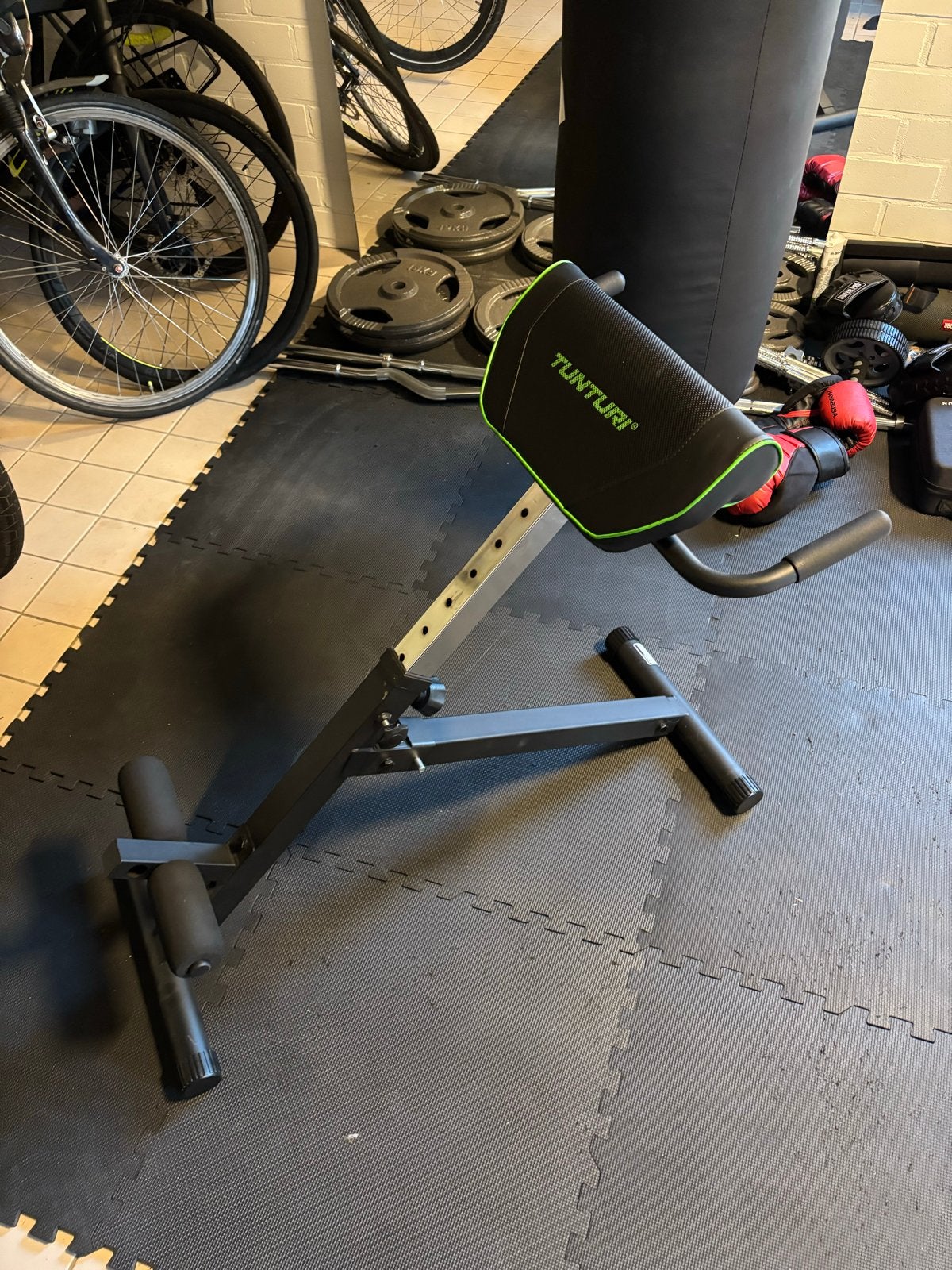 Tunturi buikspierbank / rugtrainer, Ophalen, Gebruikt, Overige typen, Buik