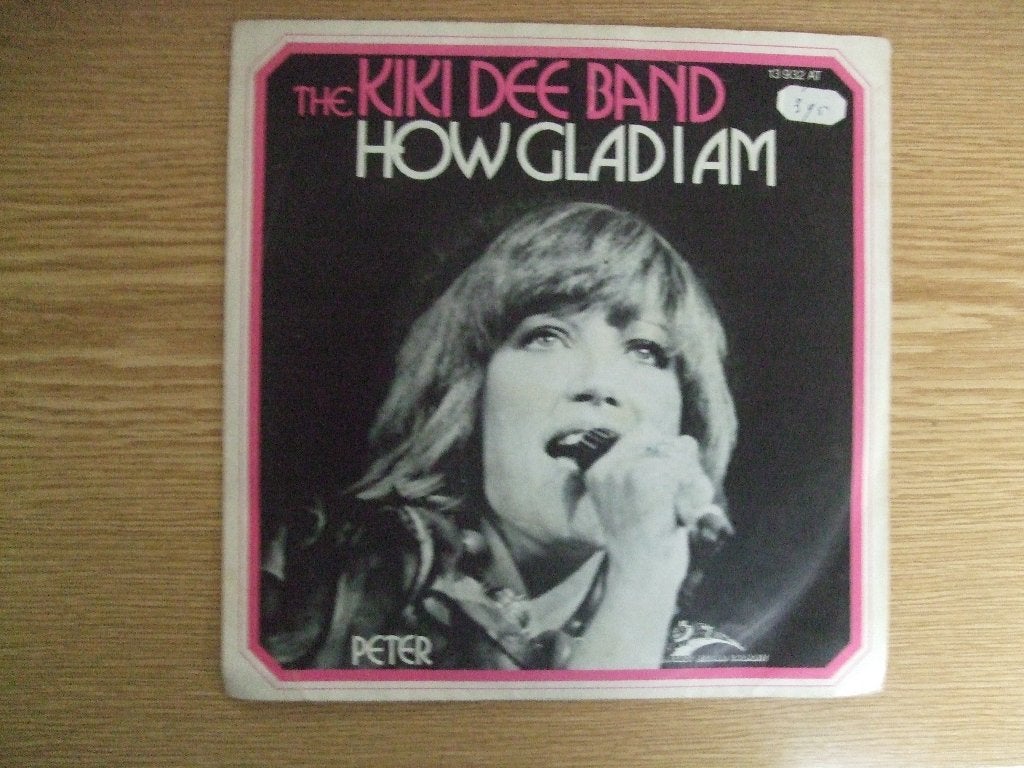 THE KIKI DEE BAND     HOW GLAD I AM / PETER, 7 inch, Ophalen of Verzenden, Zo goed als nieuw, Pop