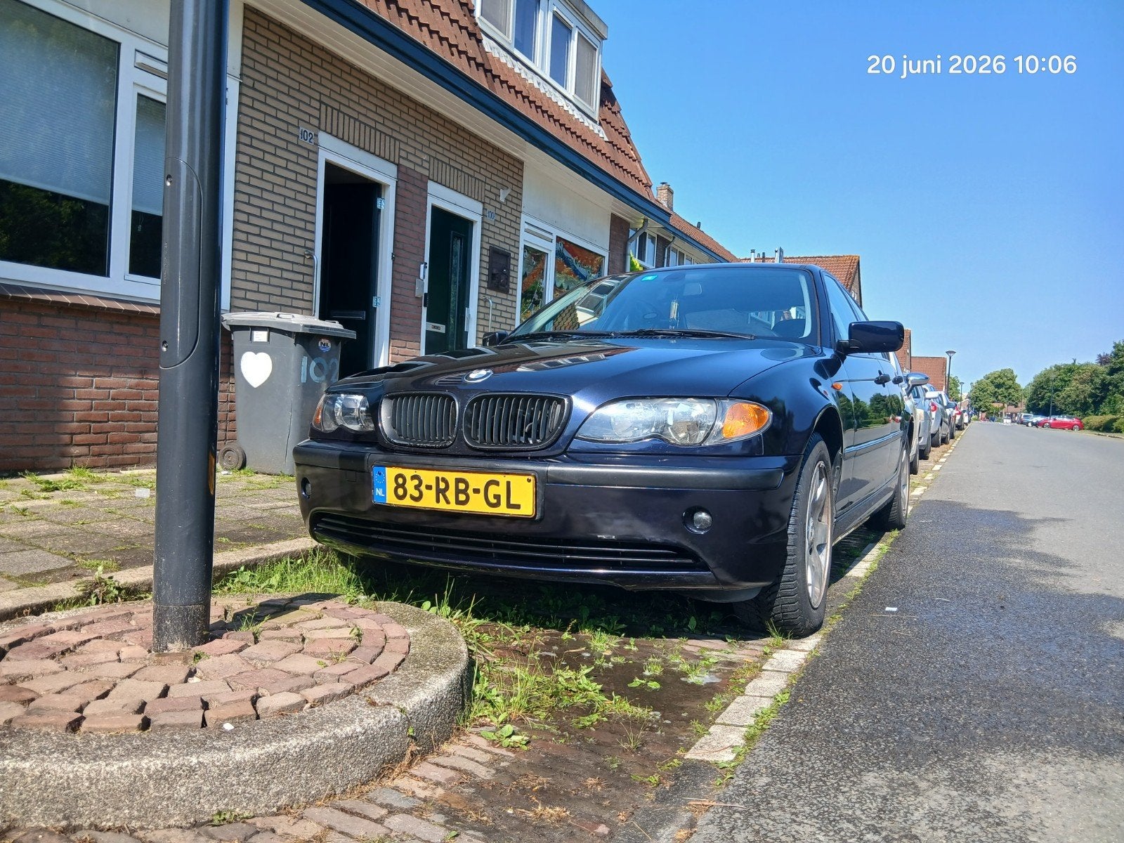 BMW 3-Serie 2.0 I 318 2005 Blauw, Ophalen of Verzenden, BMW