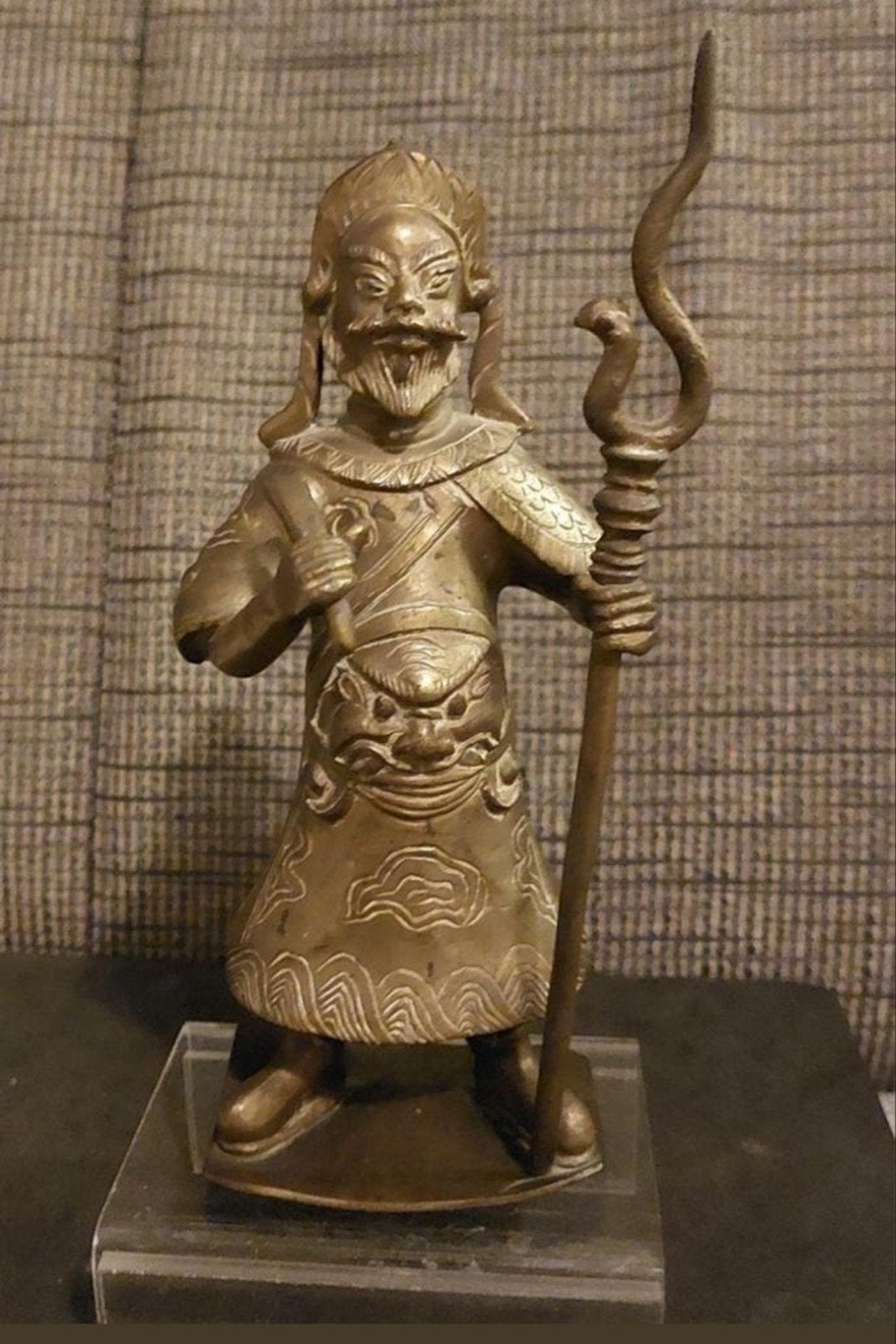 Chinese Bronzen Krijgsheer, Verzenden