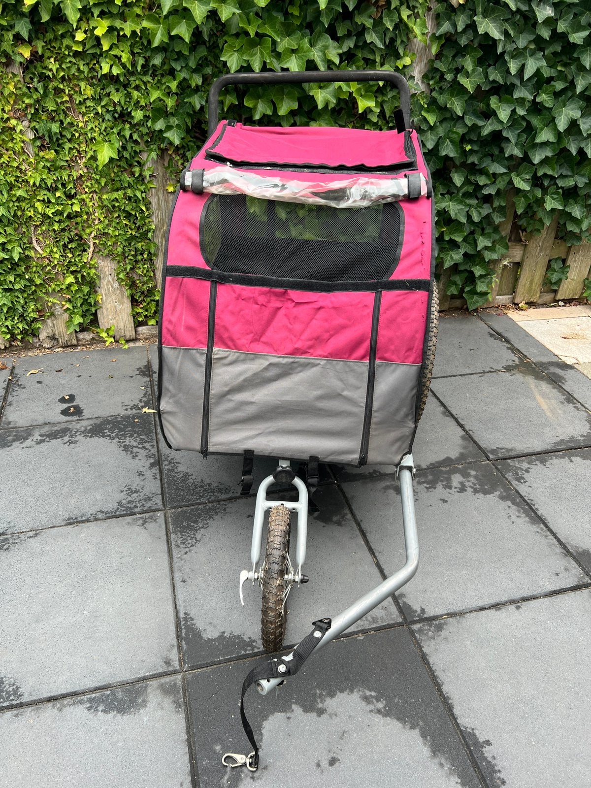 Honden fietskar/honden buggy, Fietsen en Brommers, Fietsaccessoires | Aanhangers en Karren, Ophalen, Gebruikt, Hondenkar