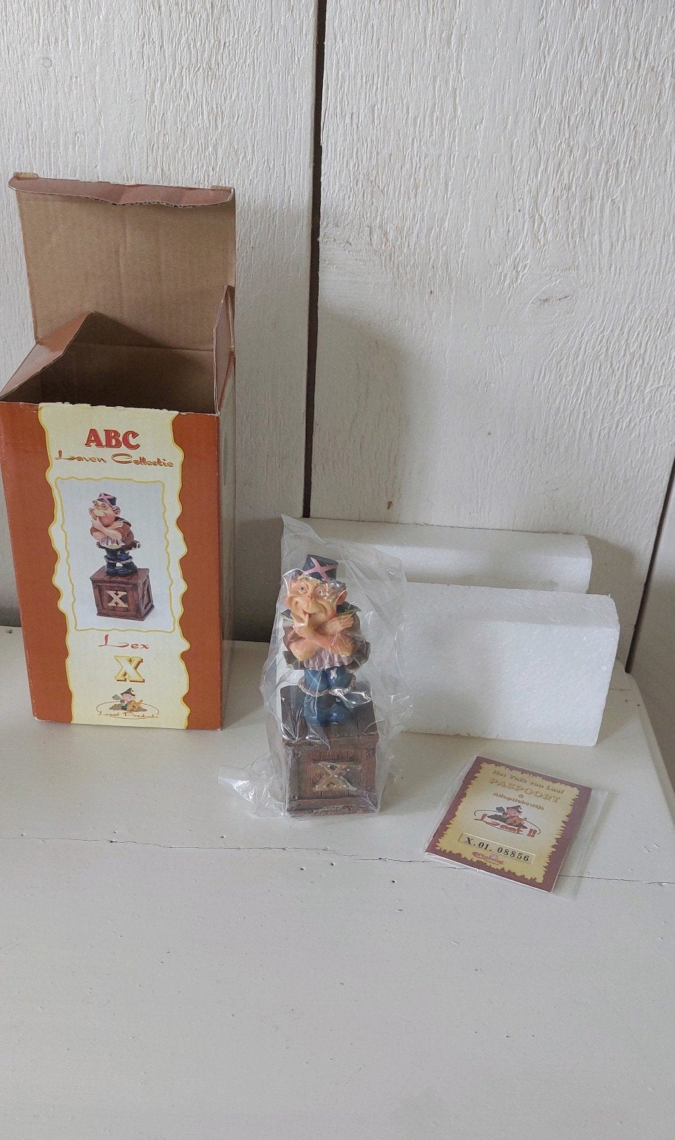 laaf behorend bij abc laven laaf X Lex met doosje, Verzamelen, Ophalen of Verzenden, Zo goed als nieuw, Laaf