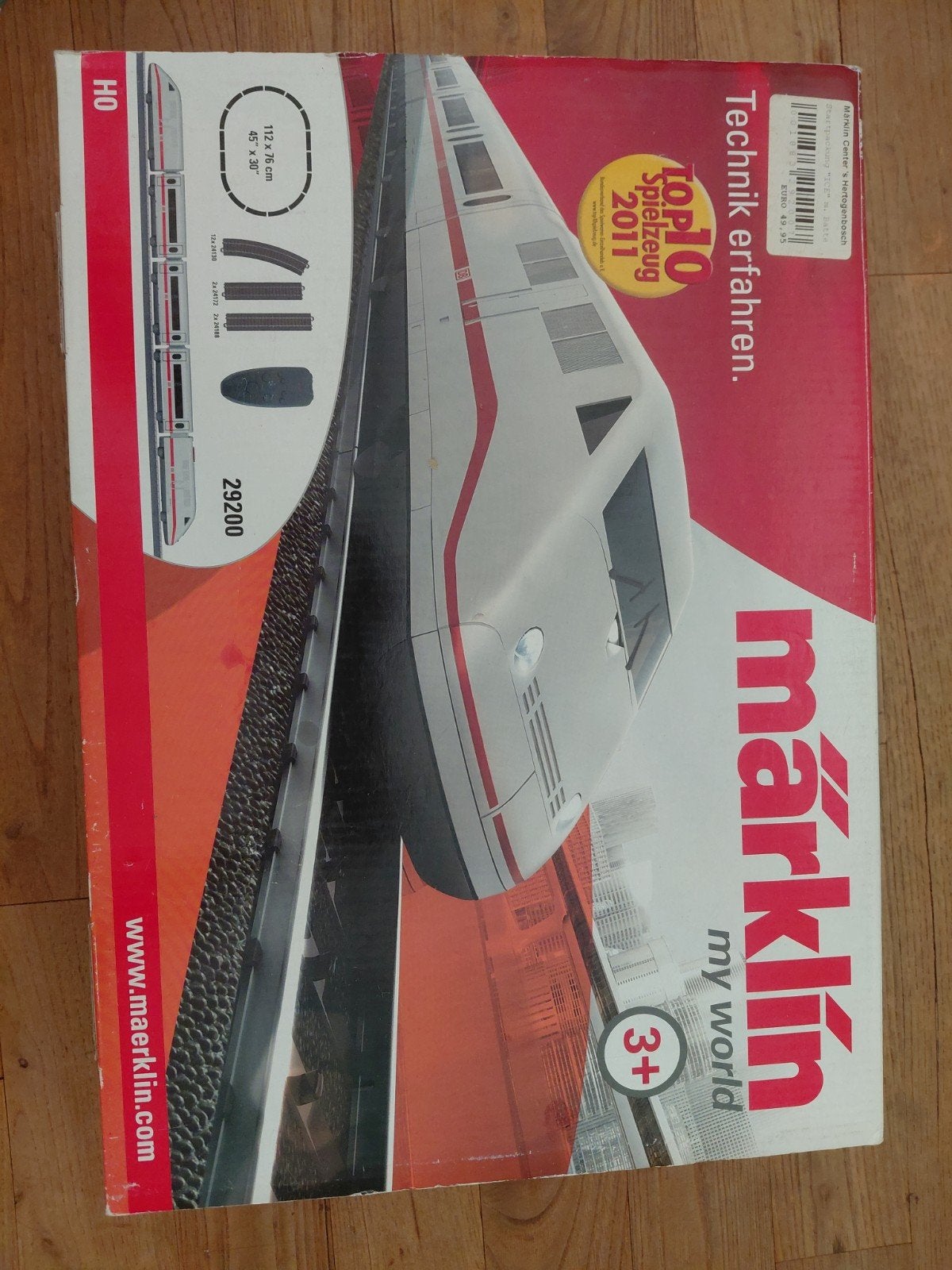 Märklin My World ICE Treinset H0 met Rails en Afstandsbed., Wisselstroom, Treinset, Ophalen of Verzenden, Zo goed als nieuw