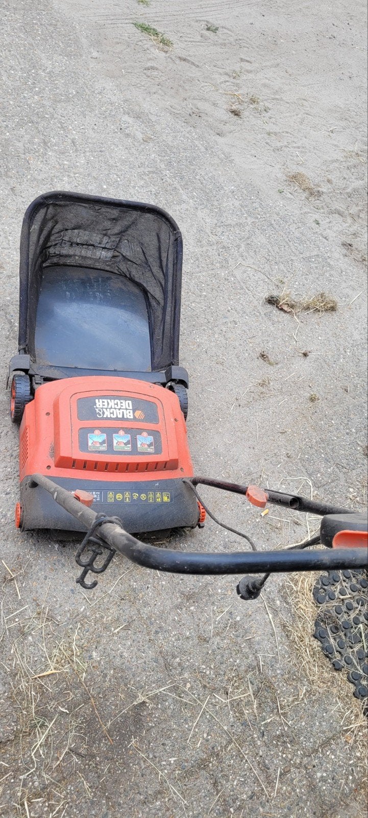 Black+Decker verticuteermachine - goed werkend, Tuin en Terras, Verticuteermachines, Ophalen, Gebruikt, Elektrisch, Black+Decker