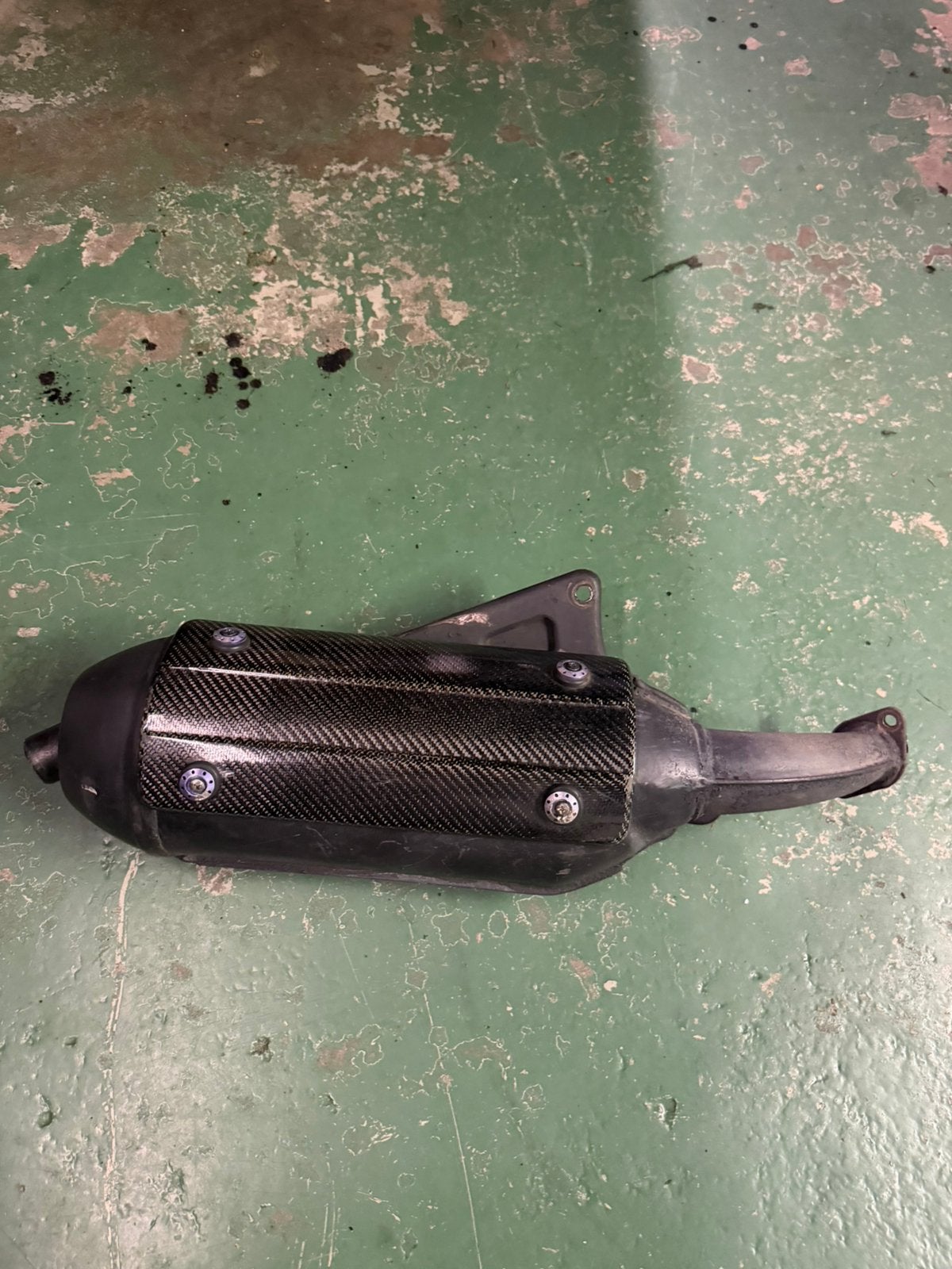 Sm06 carbon, Ophalen of Verzenden, Zo goed als nieuw, Uitlaat, Piaggio