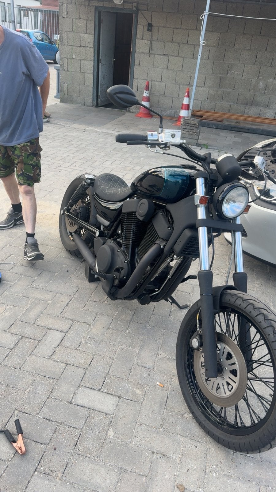 SUZUKI VS 1400 INTRUDER CUSTOM – ALS NIEUW – DIK GELUID!, Motoren, Particulier, Chopper