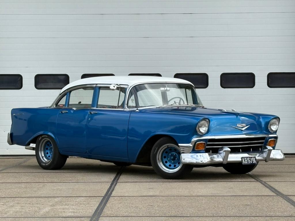 Chevrolet Bel Air | 1956 | LPG | 350 V8 |, Auto's, Automaat, Achterwielaandrijving, Blauw, 300 pk