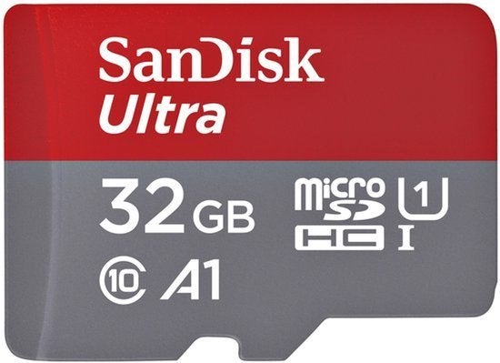 SanDisk 32 GB Micro Ultra 120 MB/s Class 10 (SD Kaart), 32 GB, Sandisk 1, Ophalen of Verzenden, Zo goed als nieuw