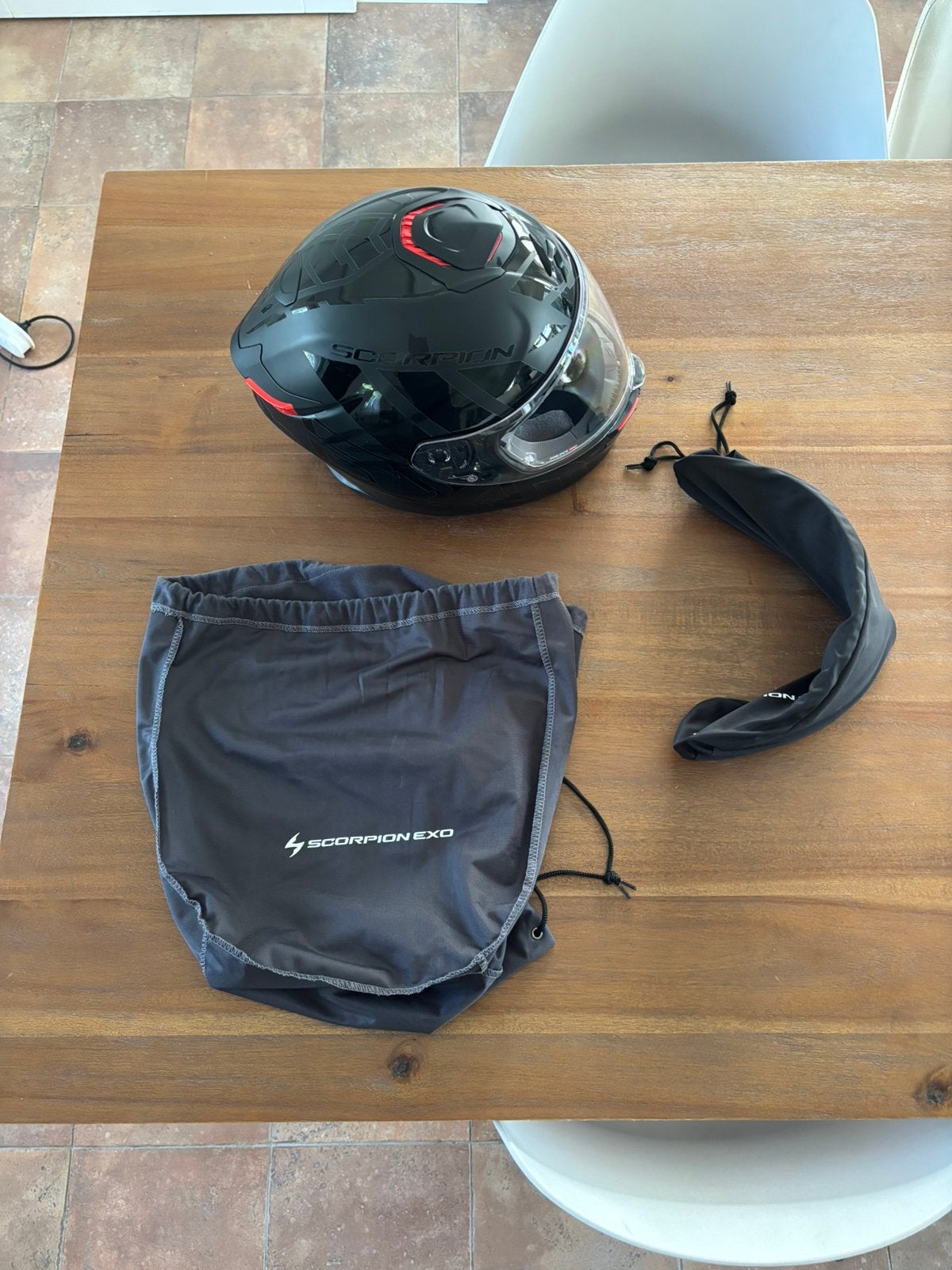 Scorpion EXO-GT SP Air Noble Matt Black-Black, Overige merken, Dames, Ophalen of Verzenden, Integraalhelm