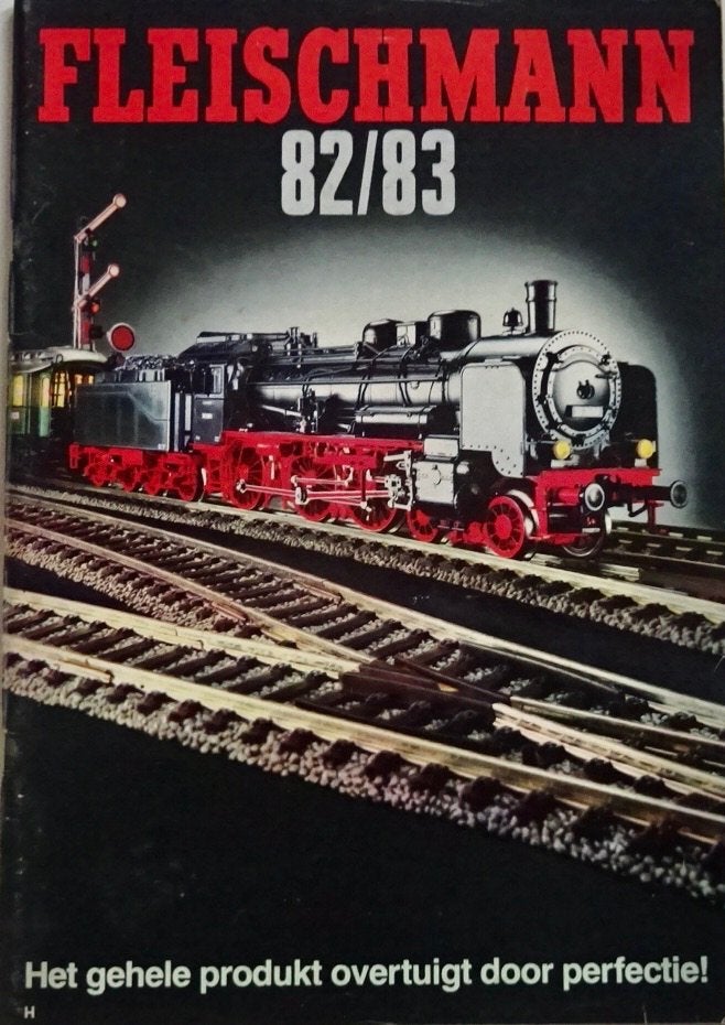 Fleischmann Catalogus 1982-1983 - NETTE STAAT, Gebruikt, Gelijkstroom, Fleischmann, Analoog