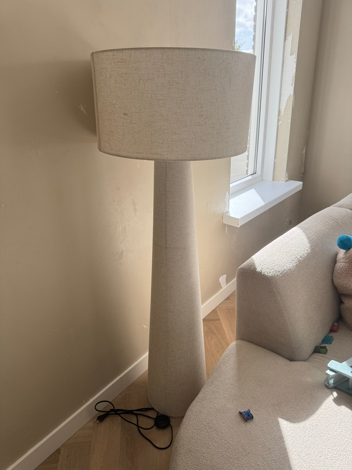 Vloerlamp Pandia Off-White kwantum, Huis en Inrichting, Ophalen, Zo goed als nieuw, 150 tot 200 cm