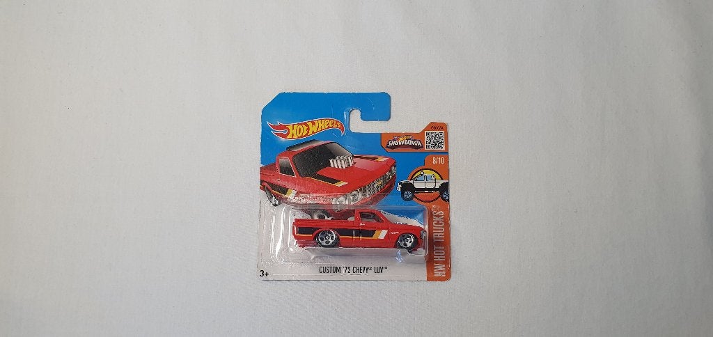 Hot Wheels Custom ’72 Chevy LUV rood, Ophalen of Verzenden, Nieuw, Auto