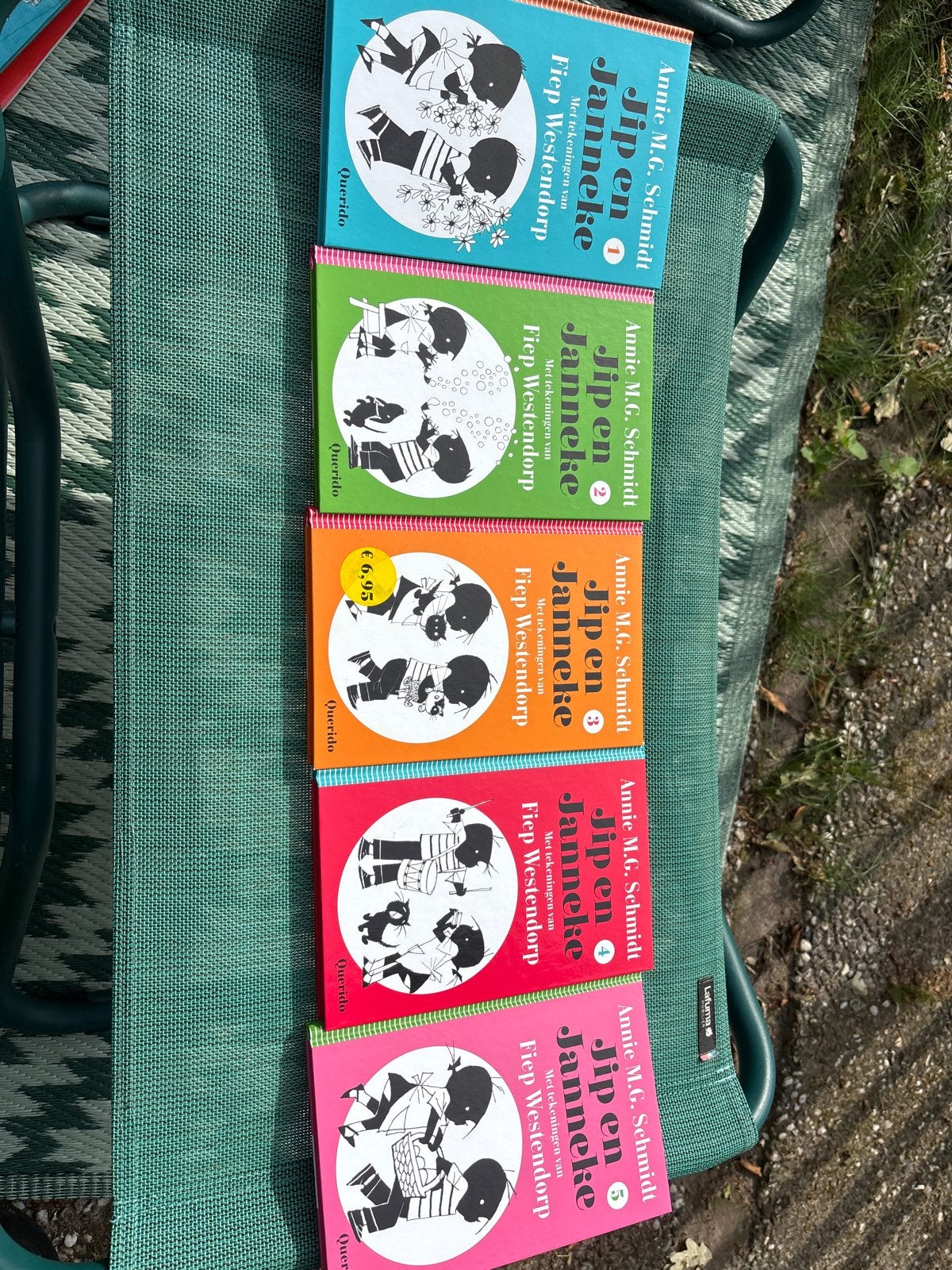 Jip en Janneke Complete Set (5 delen) - Annie M.G. Schmidt, Ophalen of Verzenden, Zo goed als nieuw, Fictie algemeen