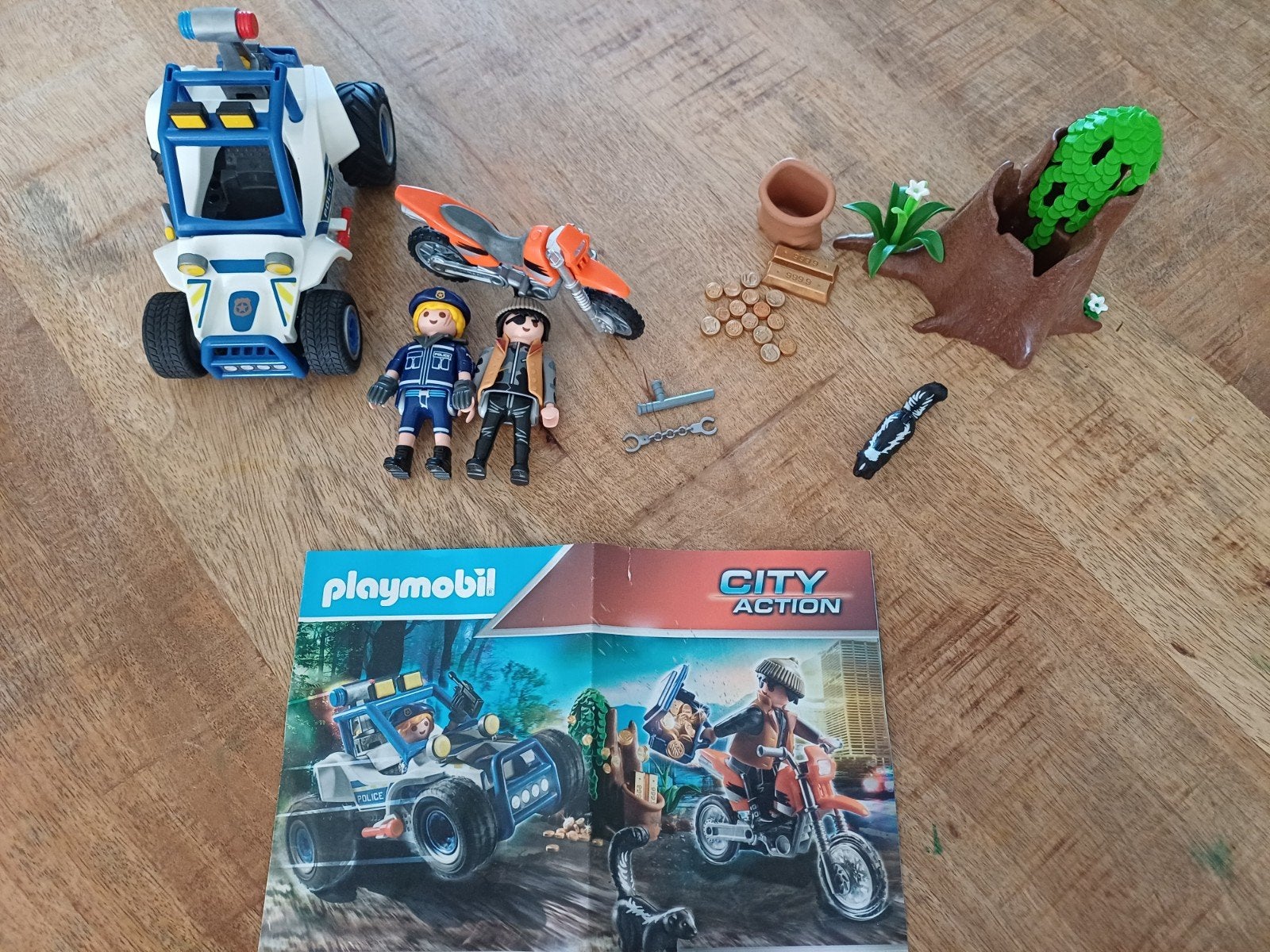 Playmobil 70570 City Action Politie Quad met Motor, Kinderen en Baby's, Speelgoed | Playmobil, Ophalen of Verzenden