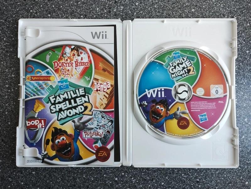 Hasbro Familie Spellen Avond 2, Spelcomputers en Games, Games | Nintendo Wii, Puzzel en Educatief, Verzenden, 1 speler, Zo goed als nieuw