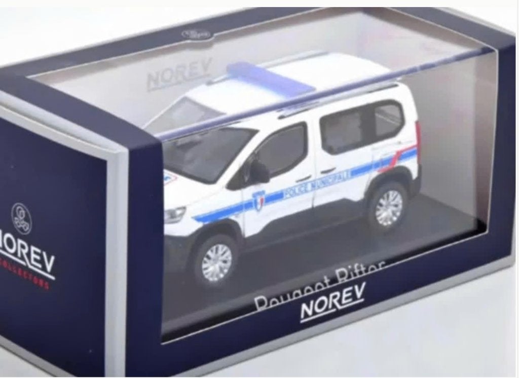 Peugeot Rifter 2019 Police Nationale 1/43 NOREV ref: 479066, Verzenden, Nieuw, Auto, Norev
