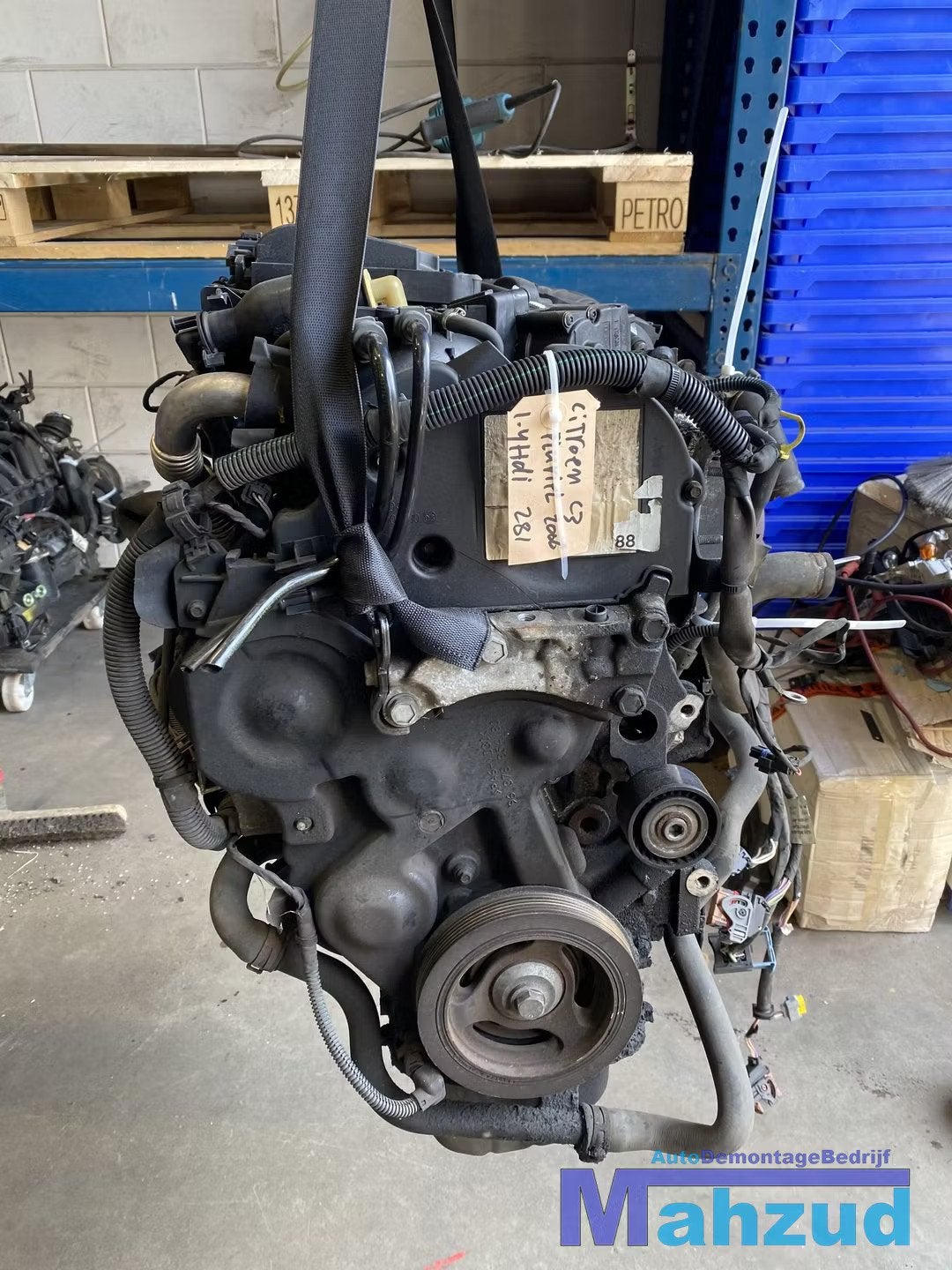 CITROEN C3 PLURIEL 1.4 HDI motorblok DV4TD Versnellingsbak, Gebruikt, Citroën, Stellantis N.V., Ophalen of Verzenden
