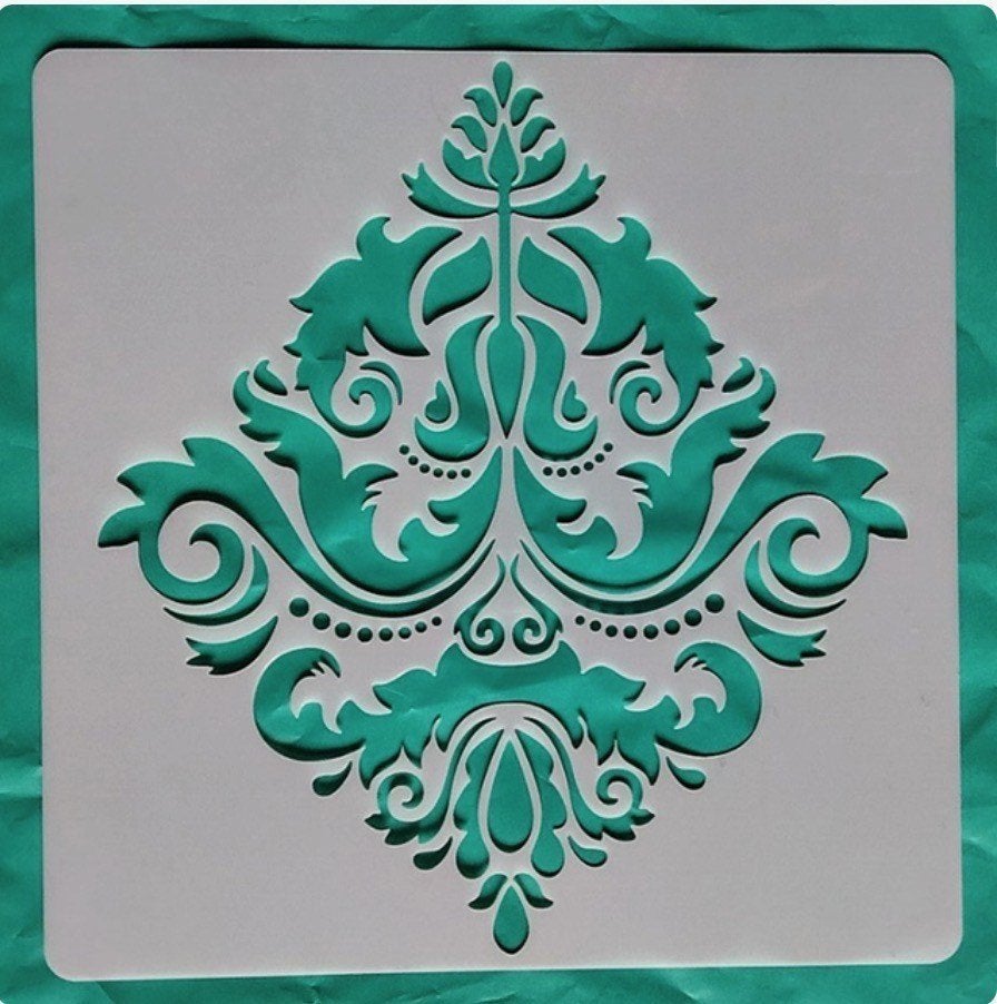 15*15 cm mandala stencil tekenen en schilderen, Ophalen of Verzenden, Nieuw, Overige typen