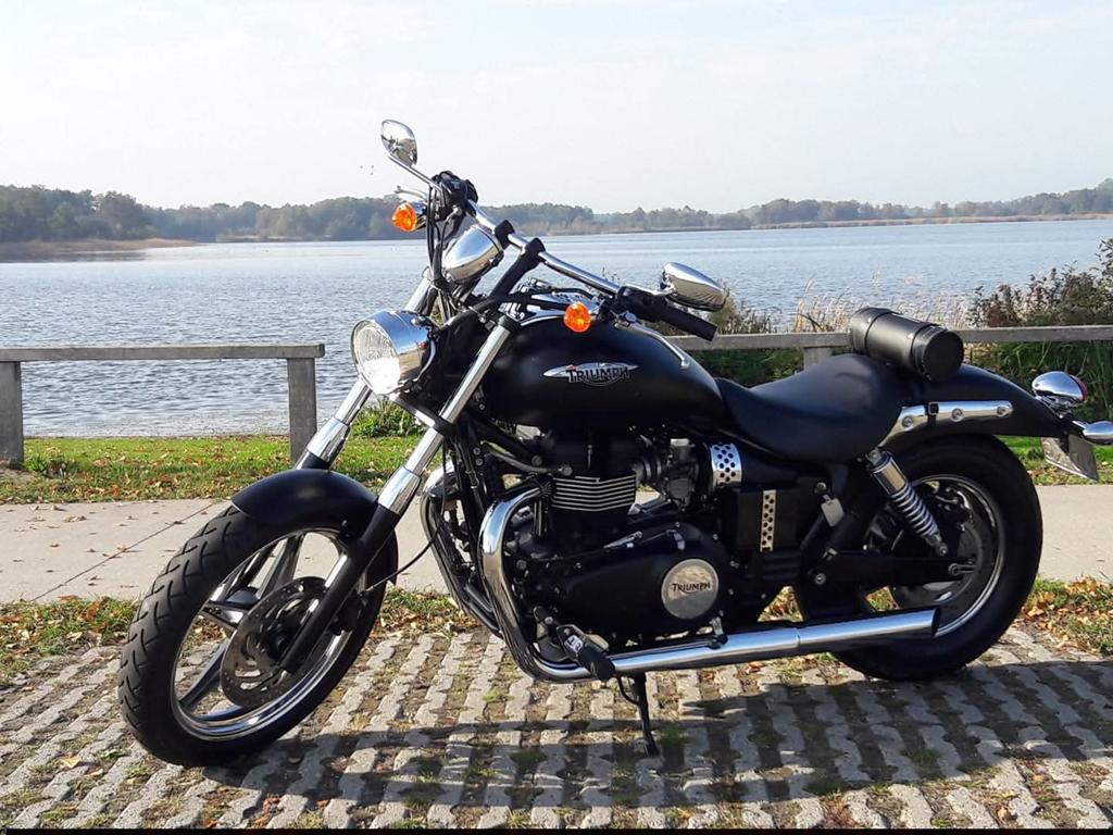 Triumph Bonneville Speedmaster (2013 - 12.423km), Motoren, 2 cilinders, Occasion, Particulier, Meer dan 35 kW