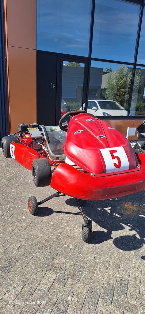 MS Prokart met twee Honda motoren., Sport en Fitness, Karting, Ophalen, Gebruikt, Kart
