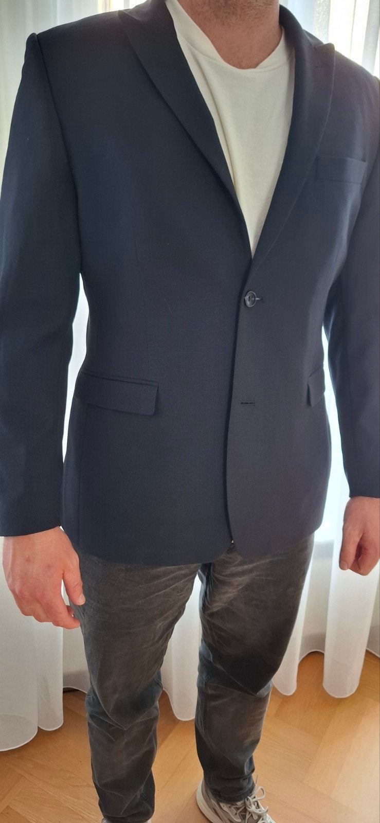 Stijlvol Suitable colbert - Maat 52 (L), Maat 52/54 (L), Blauw, Ophalen of Verzenden, Suitable