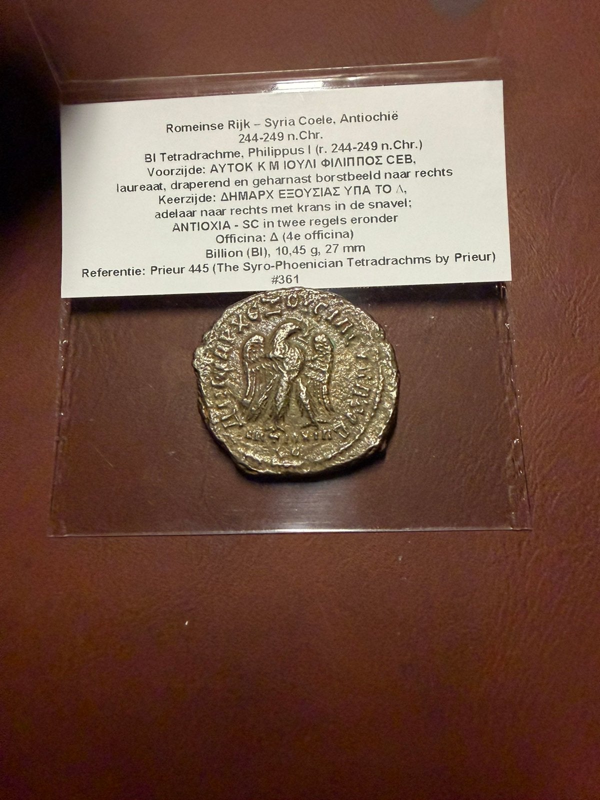 Romeinse Rijk, Syria Coele BI Tetradrachme Philippus I, Verzenden, Midden-Oosten