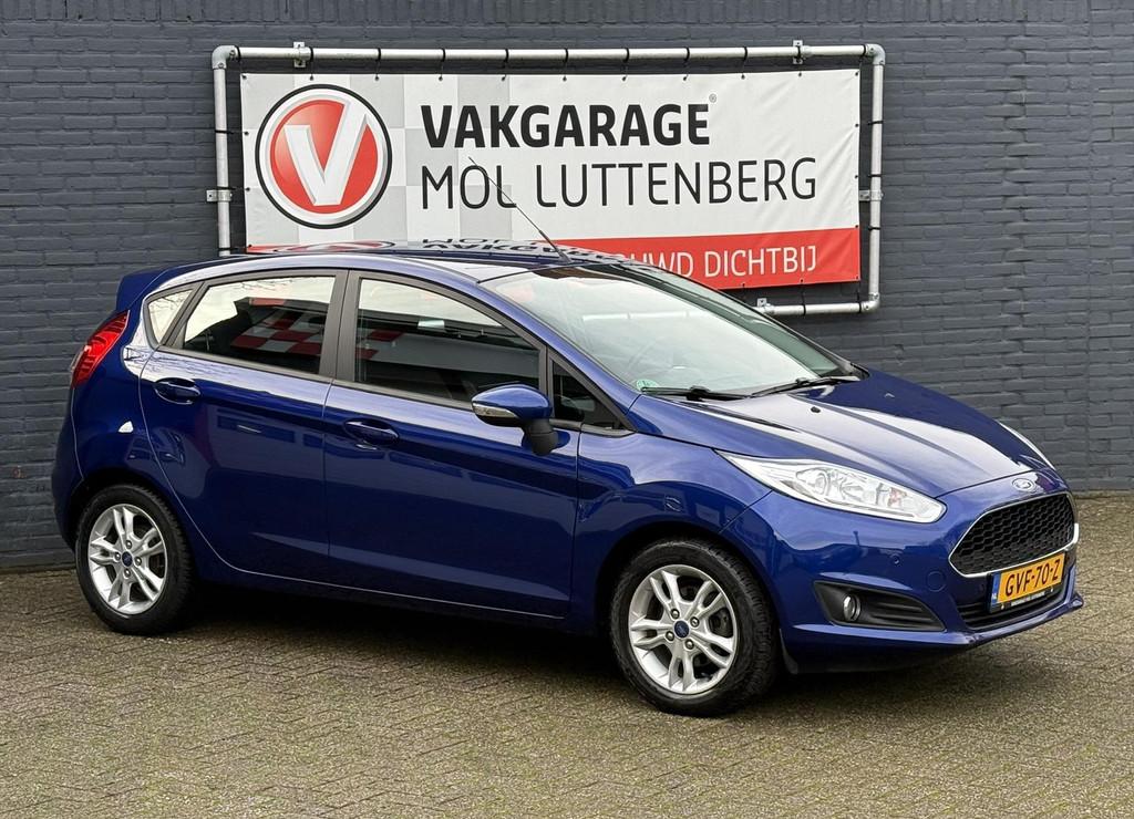 FORD Fiesta 1.0 80PK 5D S/S Style, STOELVERW. PDC, TREKHAAK,, Auto's, Voorwielaandrijving, Stof, Gebruikt, 525 kg