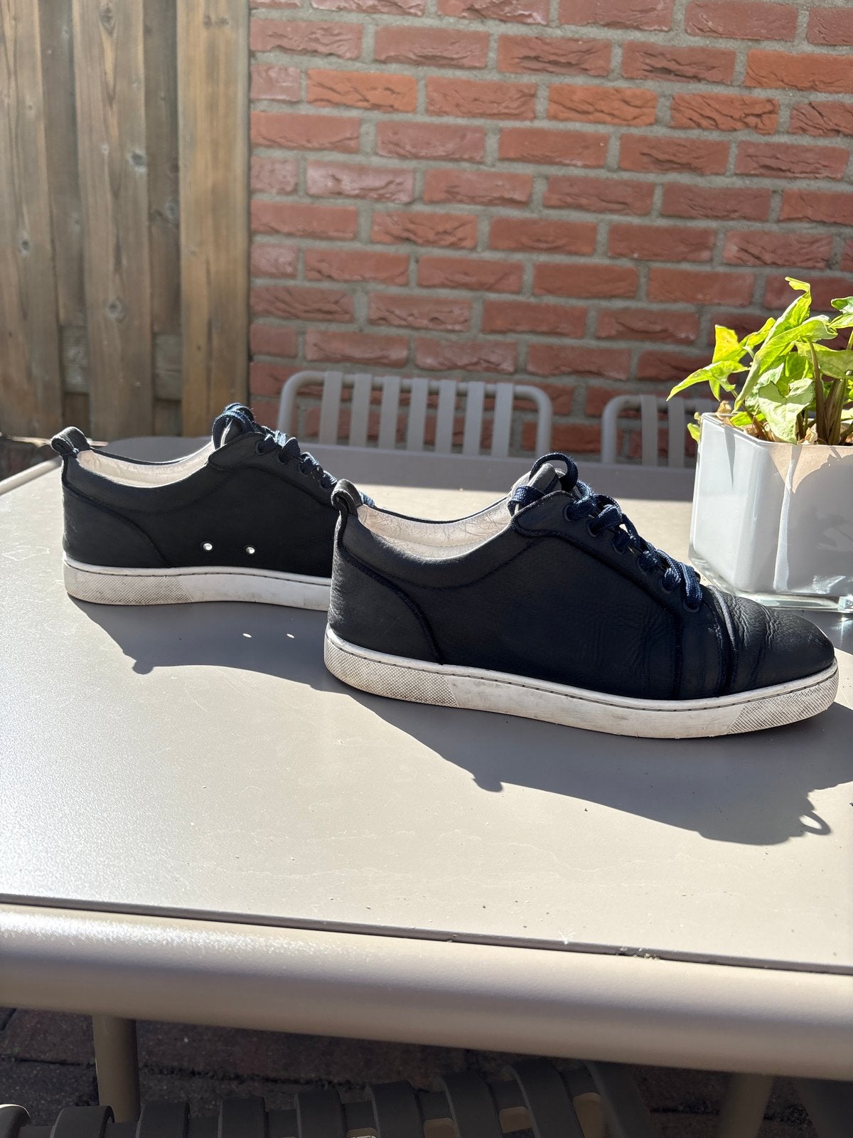 Christian Louboutin Sneakers - Maat 42.5-43, Kleding | Heren, Ophalen of Verzenden, Gedragen, Zwart, Sneakers of Gympen