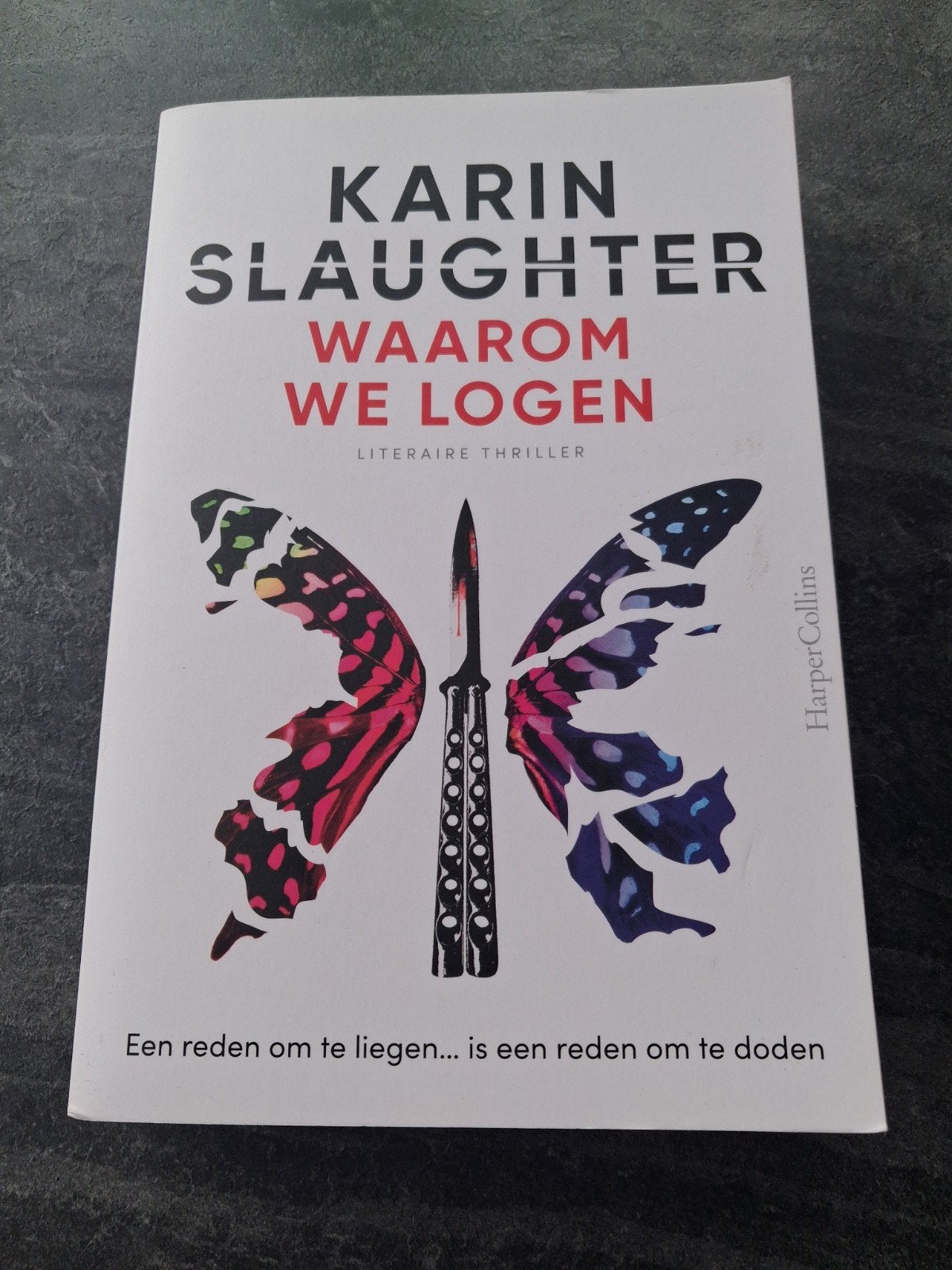Karin Slaughter - Waarom we logen, Boeken, Thrillers, Zo goed als nieuw, Amerika, Ophalen of Verzenden