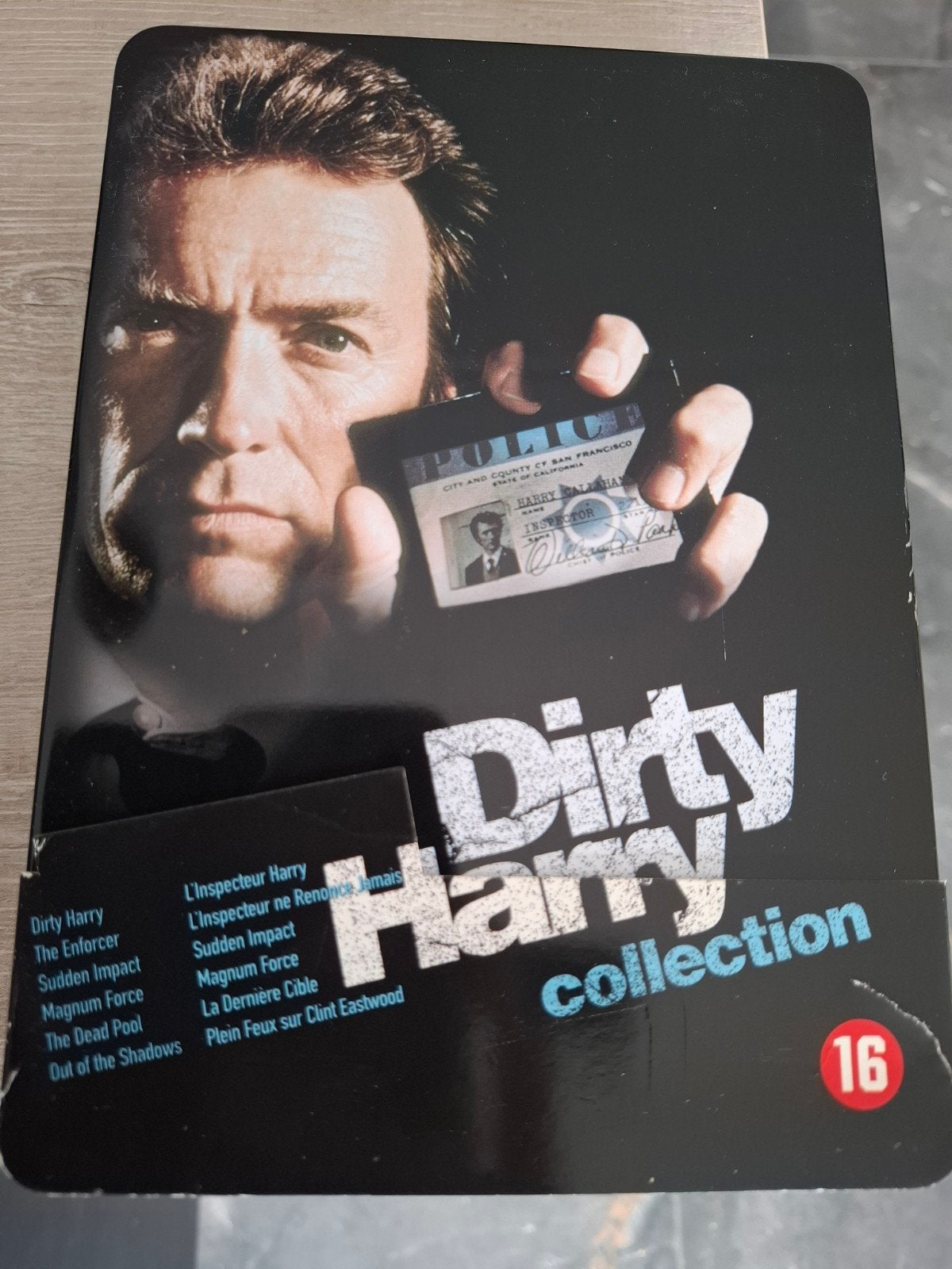 Dirty harry collection (6 dvds), Engels, Nederlands, Ophalen of Verzenden, Zo goed als nieuw