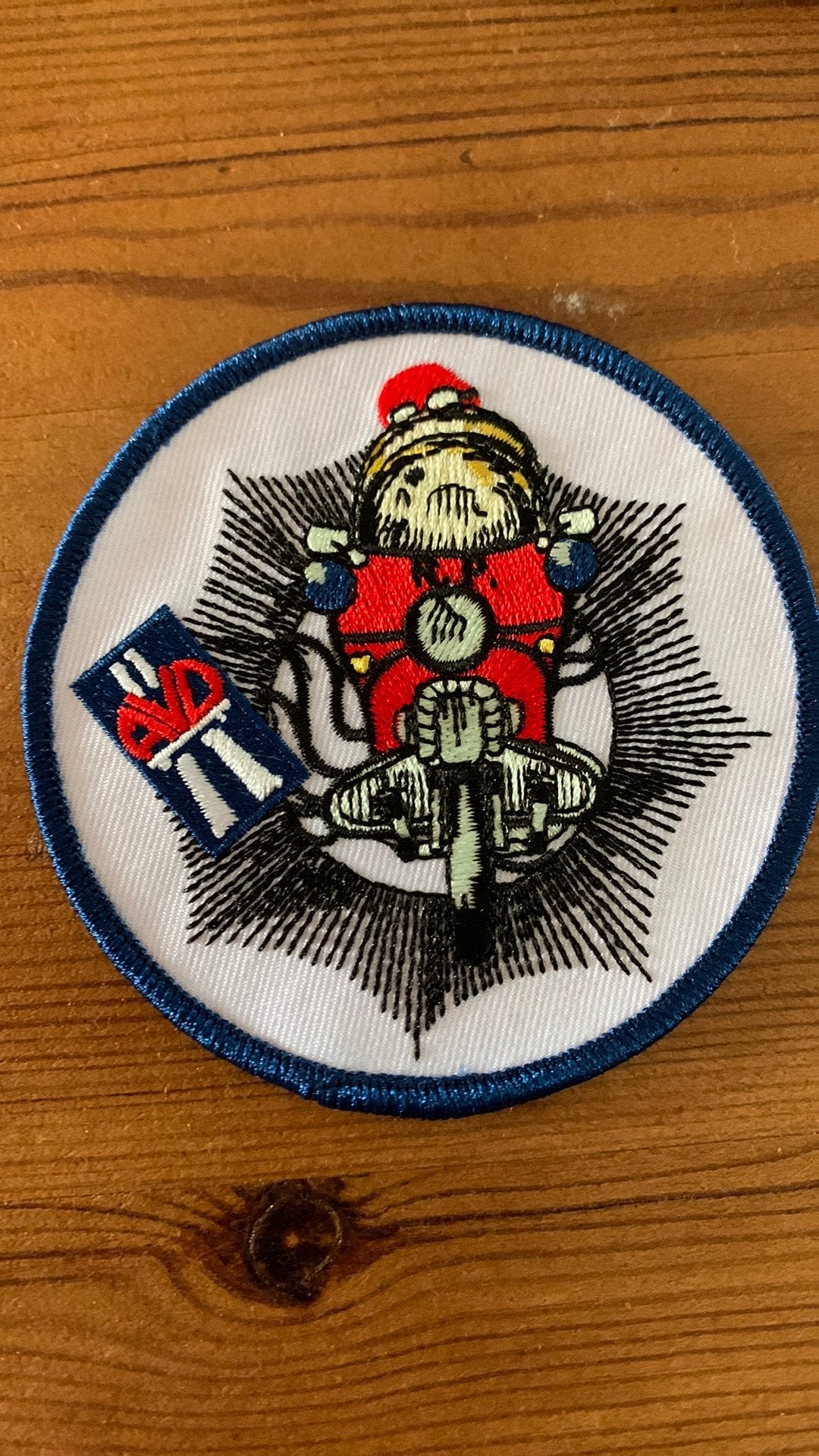 Rijkspolitie AVD patch, Ophalen of Verzenden, Overige soorten, Nederland, Embleem of Badge