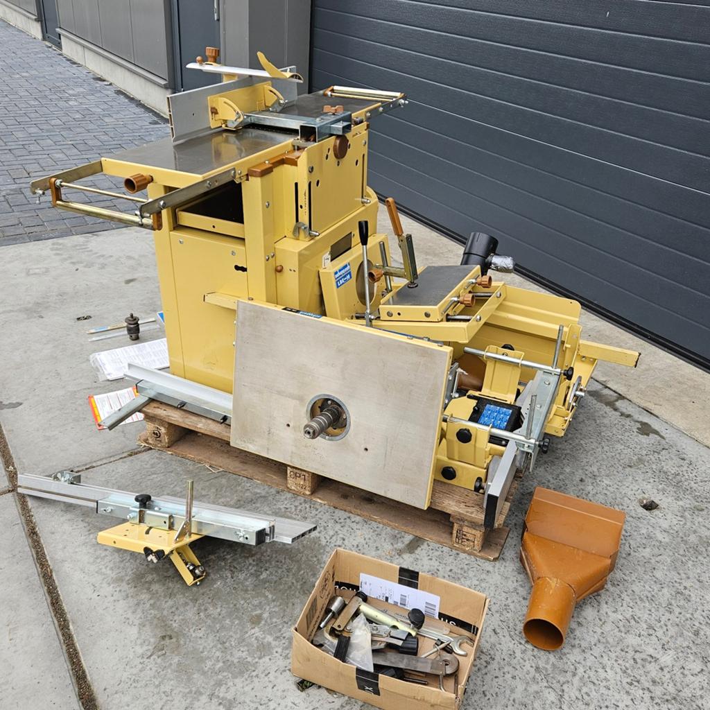 Scheppach combinatiemachine 5in1 ** 5voudig als nieuw, 70 mm of meer, Overige typen, Zo goed als nieuw, 1200 watt of meer