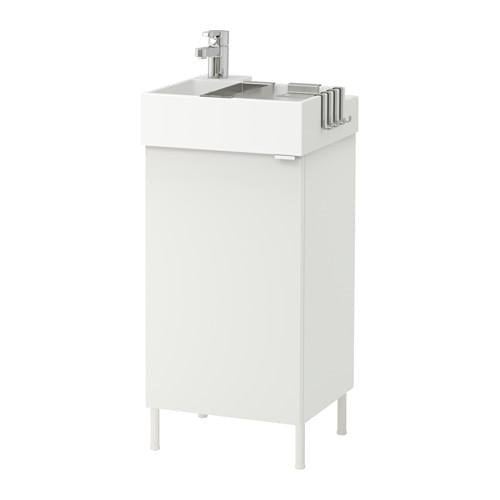 Ikea Wastafelkast compleet Lillangen nieuw in doos wit, Huis en Inrichting, Nieuw, Minder dan 100 cm, Wasbak of Wastafel, 25 tot 50 cm