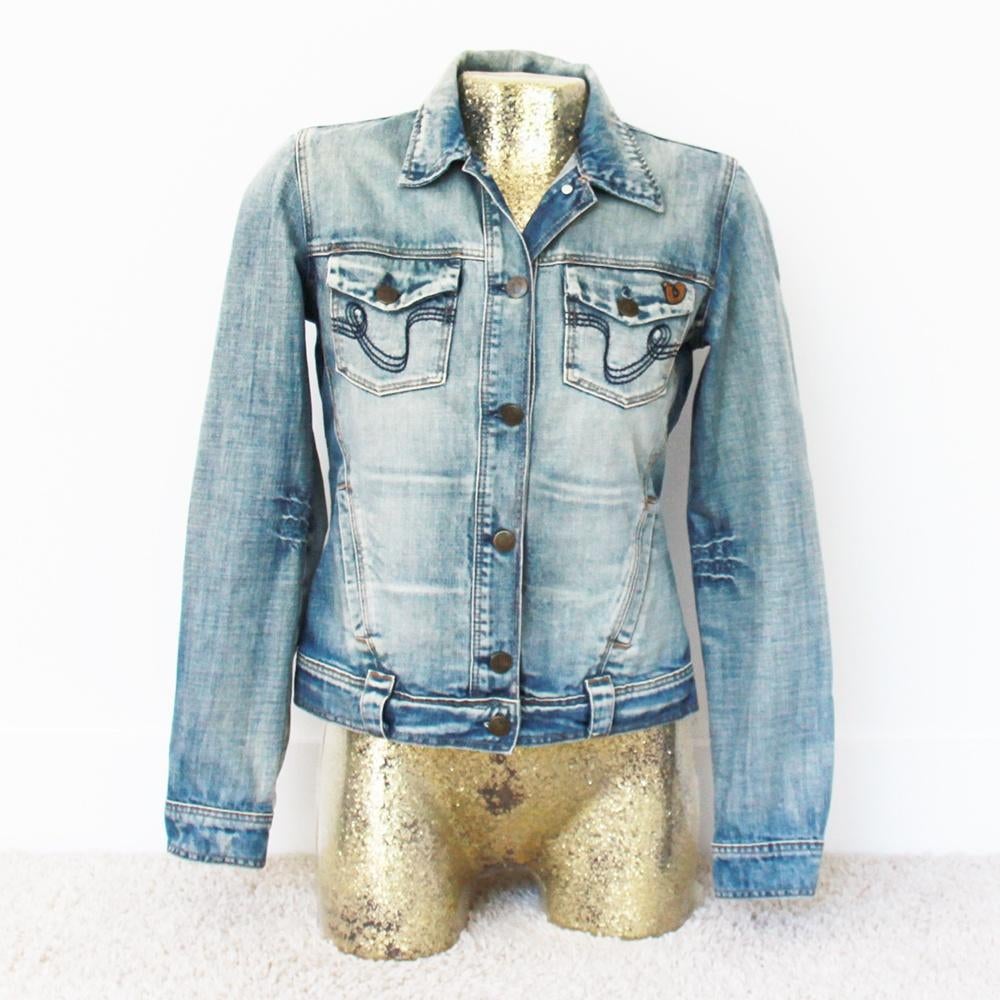 Mooi VNL Jeans Spijker Jasje 100% Katoen (S) - 461 € 35,-, VNL Jeans, Ophalen of Verzenden, Zo goed als nieuw