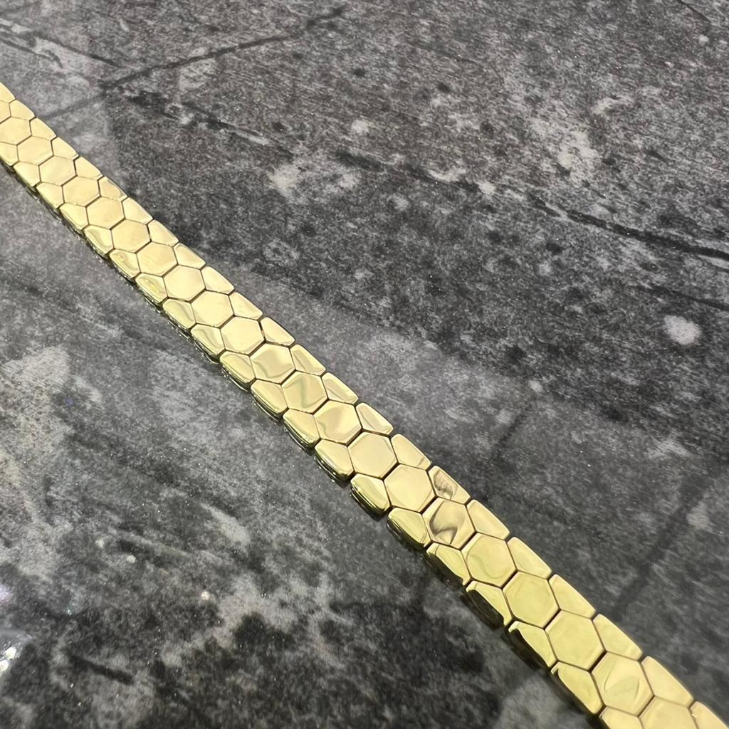 Gouden armband 14 karaat goud, Ophalen of Verzenden, Zo goed als nieuw, Goud
