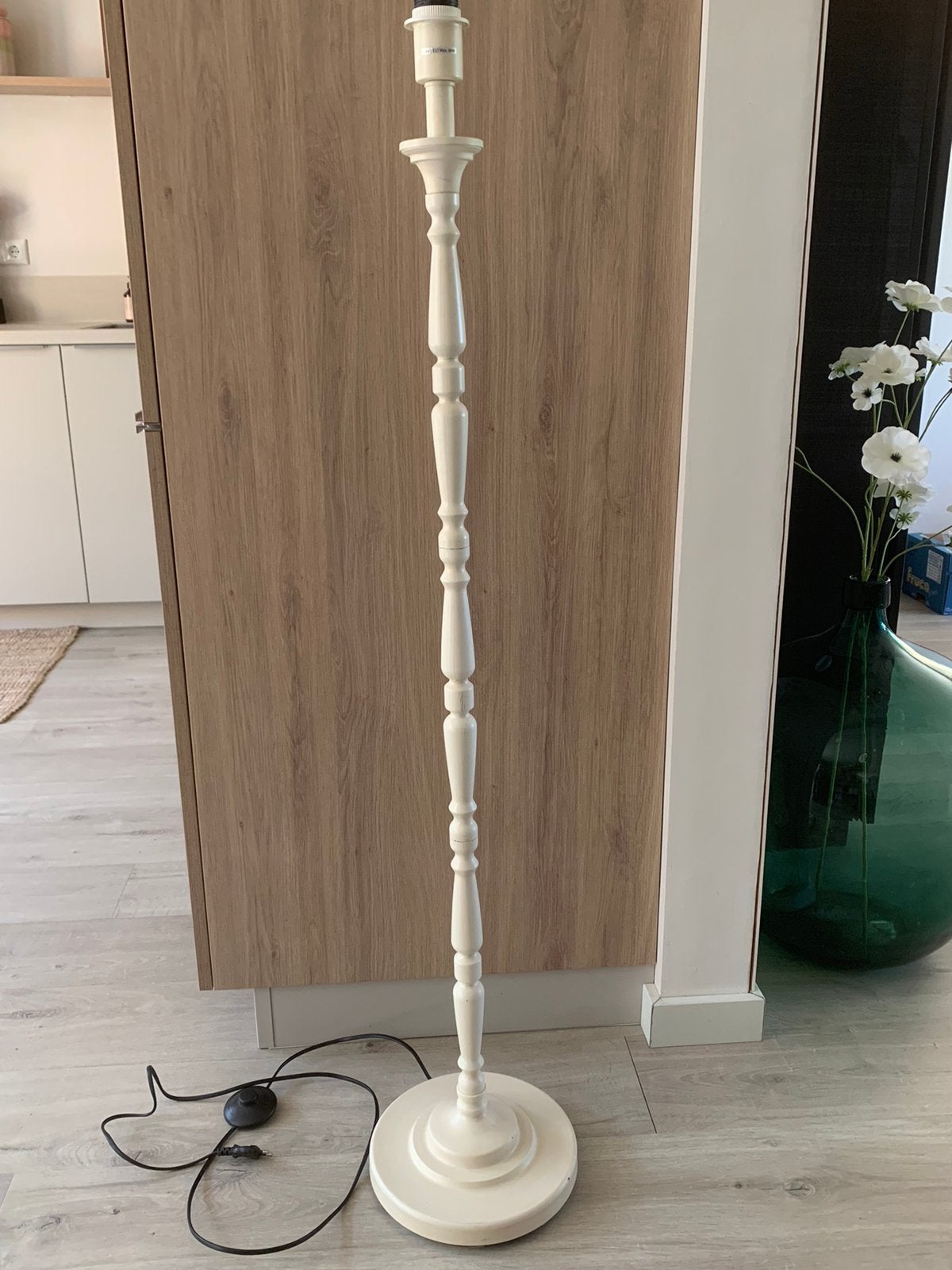 Vloerlamp, Huis en Inrichting, Lampen | Vloerlampen, Ophalen, Gebruikt, 100 tot 150 cm