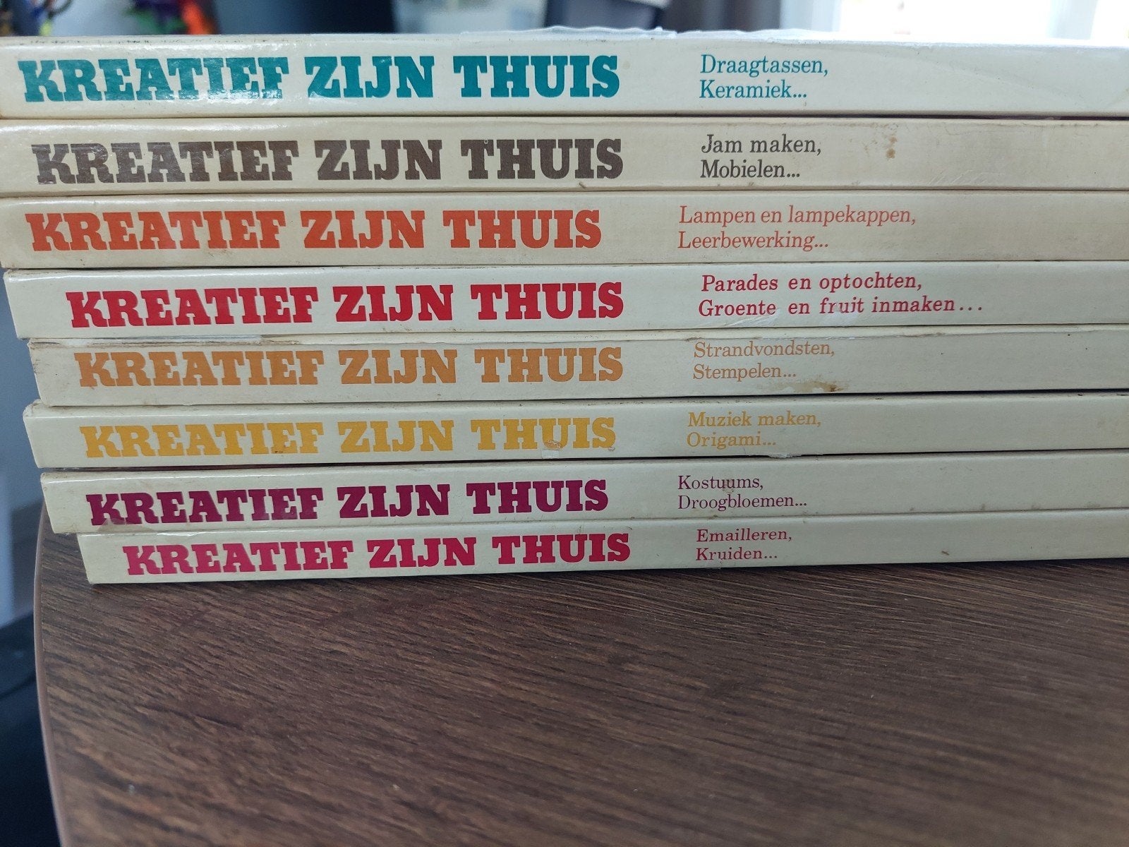 Kreatief Zijn Thuis - Complete Serie Knutselboeken, Boeken, Ophalen of Verzenden, Gelezen, Overige onderwerpen
