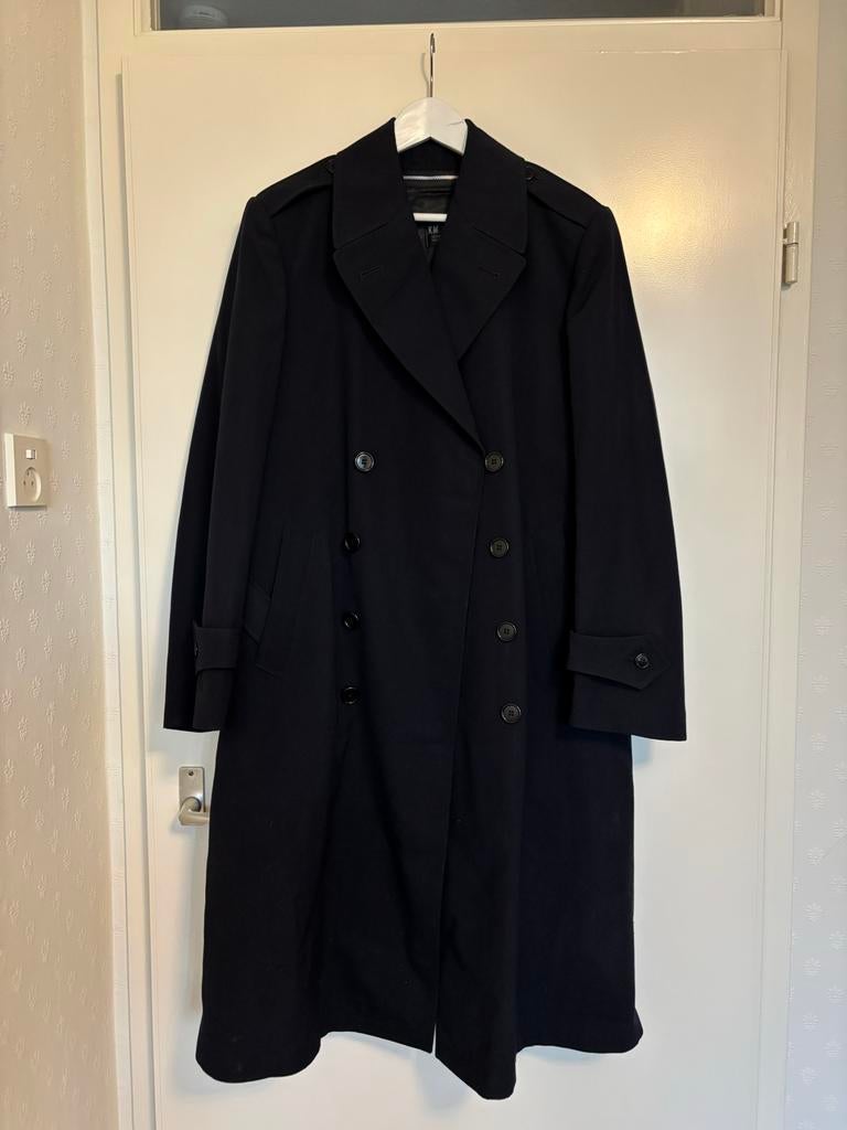 Korps Mariniers Trenchcoat - Uitstekende Staat, Ophalen of Verzenden, Zo goed als nieuw, Overige maten, Zwart