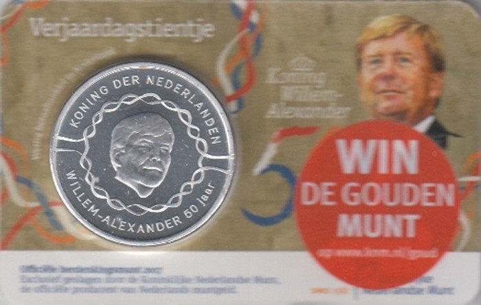 Nederland 10 euro Verjaardagstientje 2017 UNC in coincard, Ophalen of Verzenden, Koningin Beatrix, Euro's, Setje