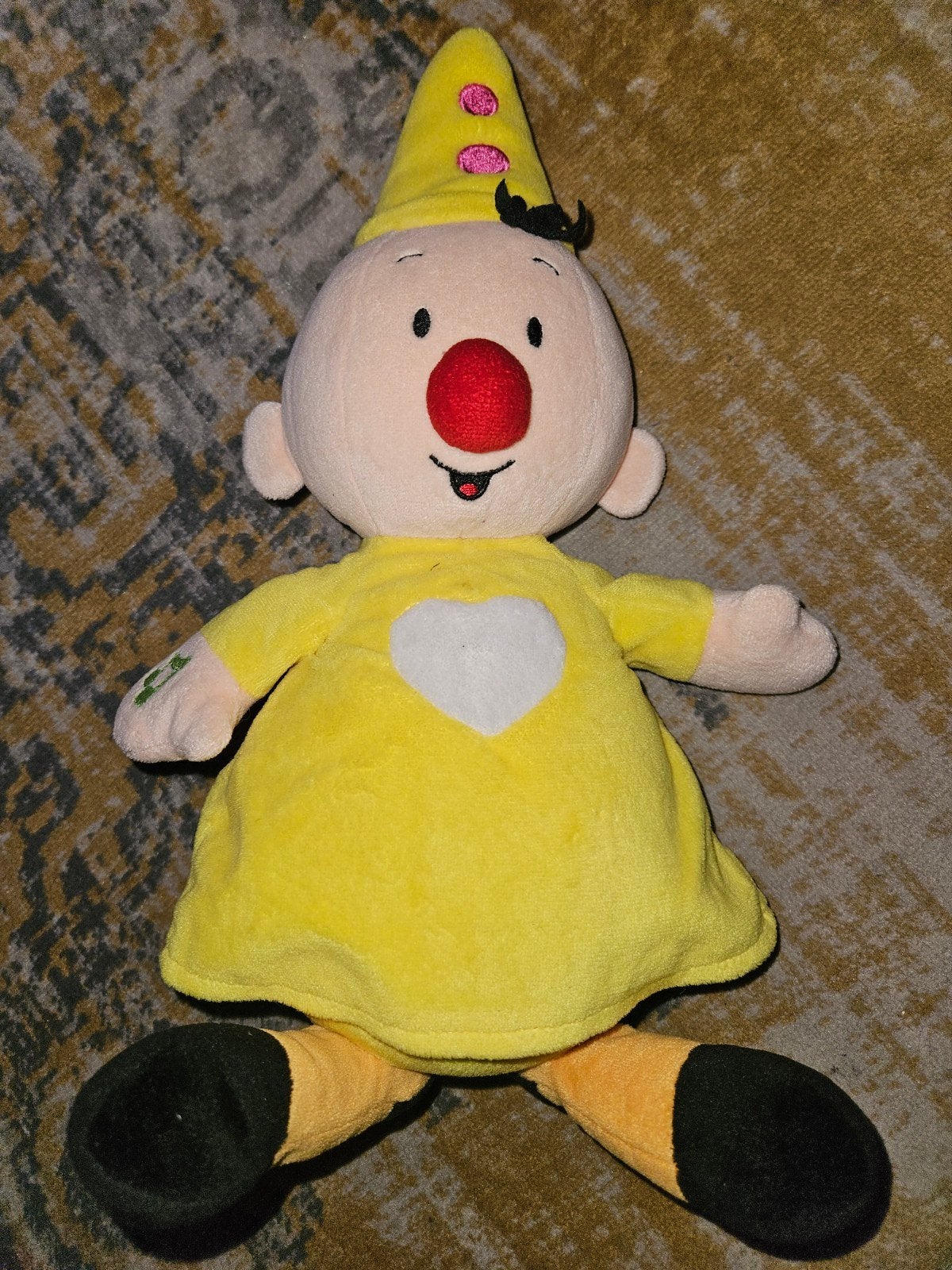 Bumba knuffel, Gebruikt, Overige merken, Middelgroot (20 tot 80 cm), Geel